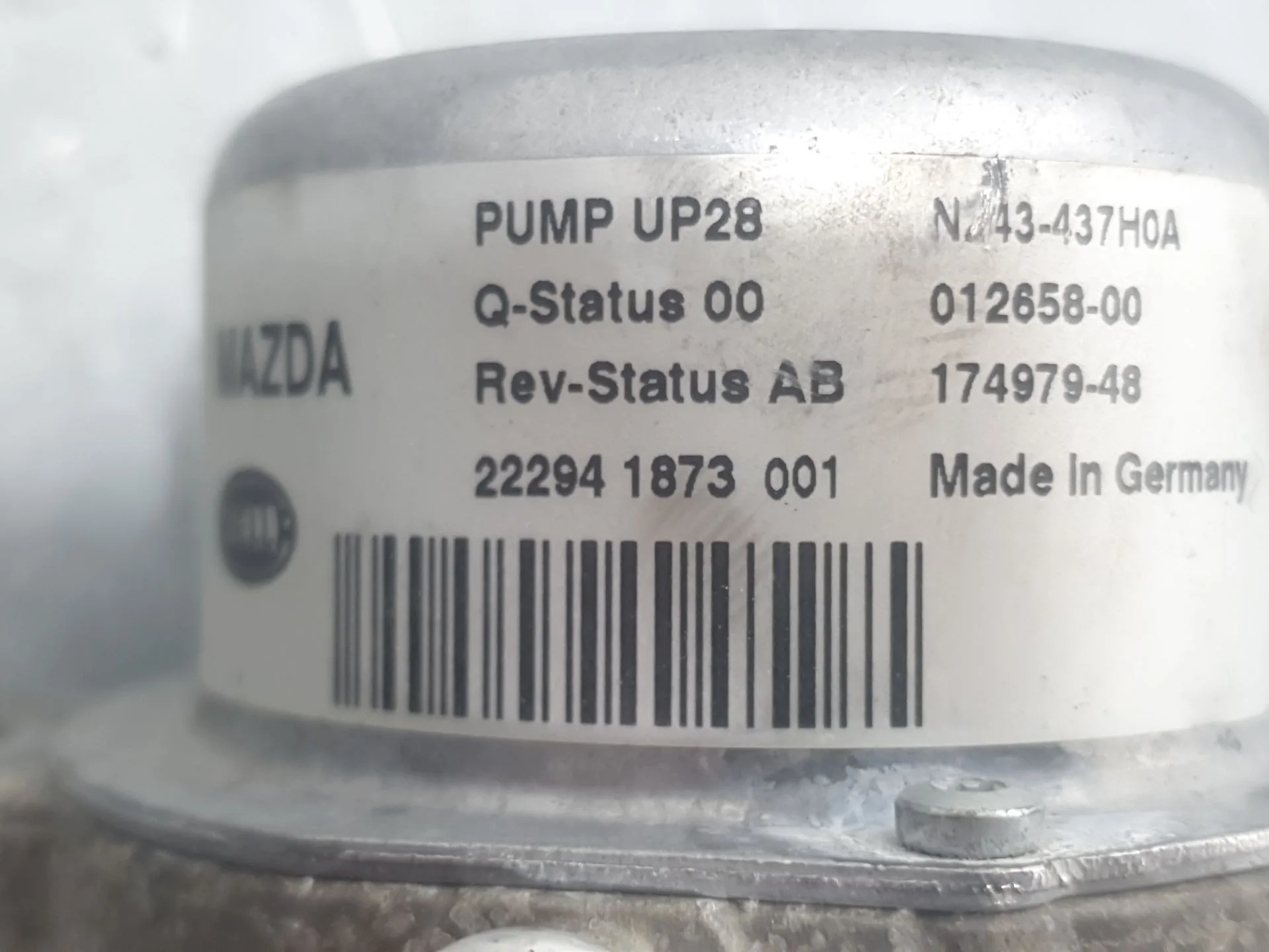 Depresor Freno / Bomba Vacio para Mazda Mx-5 Iv (Nd__)