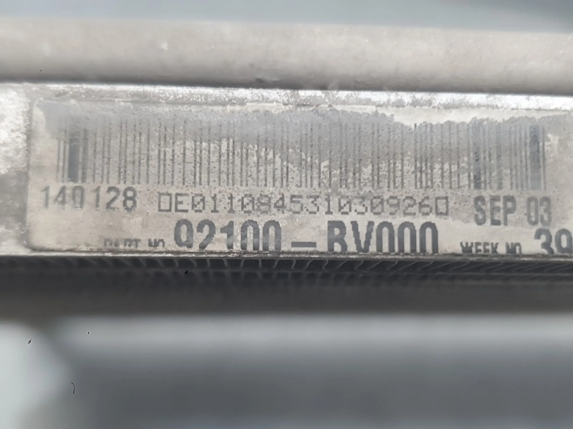 Condensador / Radiador Aire Acondicionado para Nissan Primera Hatchback (P12)