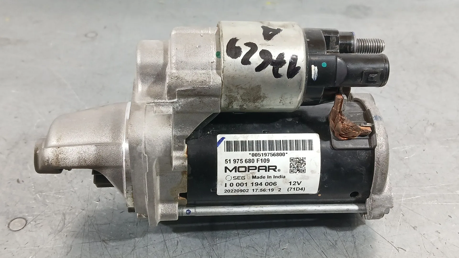 Motor Arranque para Jeep Renegade Suv (Bu, B1, Bv)