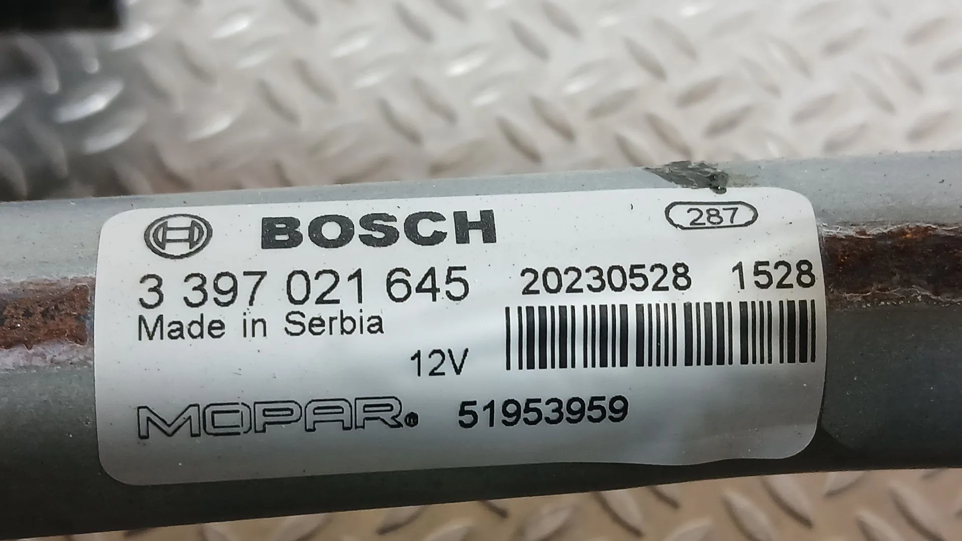 Motor Limpia Delantero para Jeep Renegade Suv (Bu, B1, Bv)