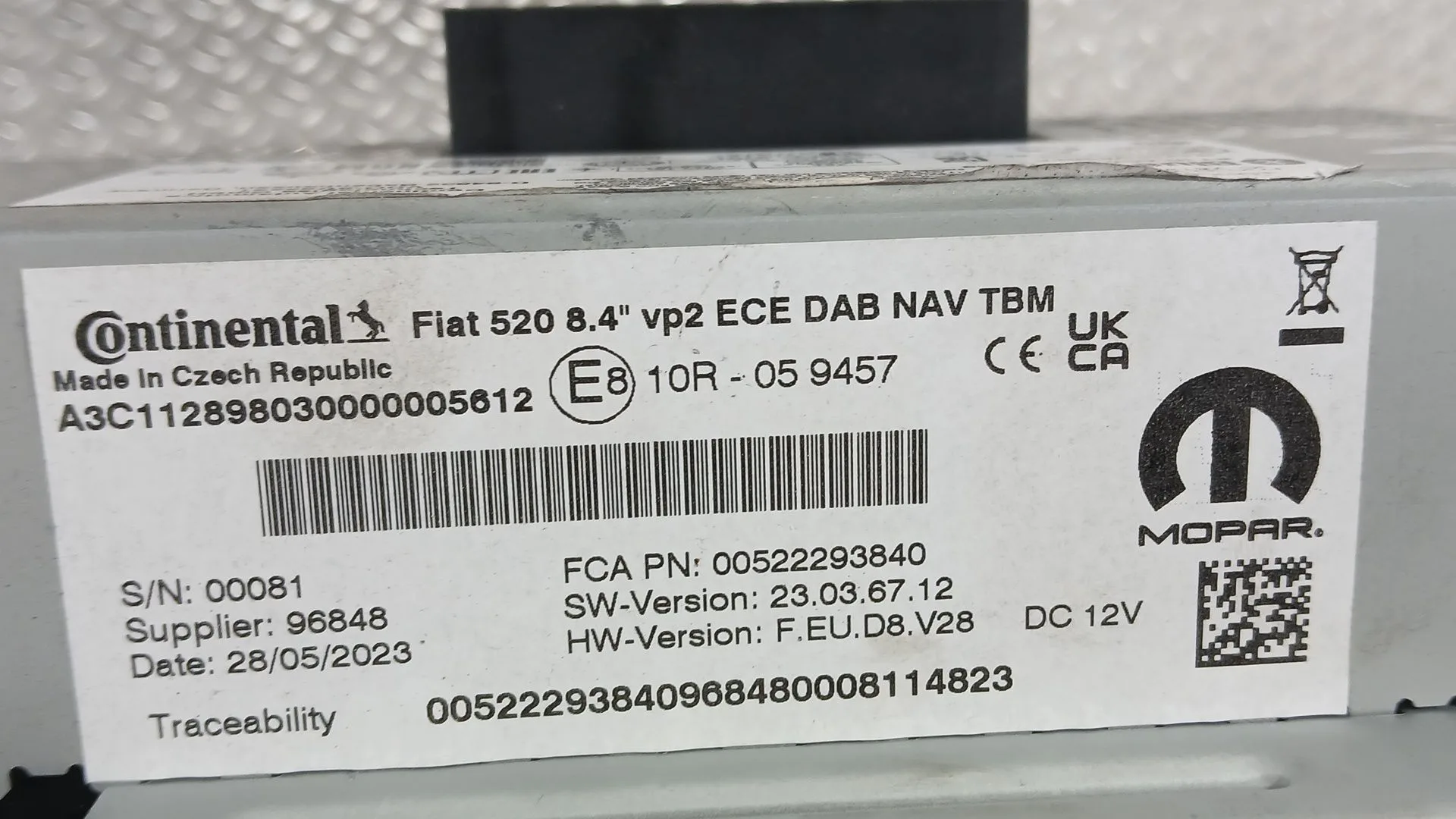 Sistema Navegacion Gps para Jeep Renegade Suv (Bu, B1, Bv)
