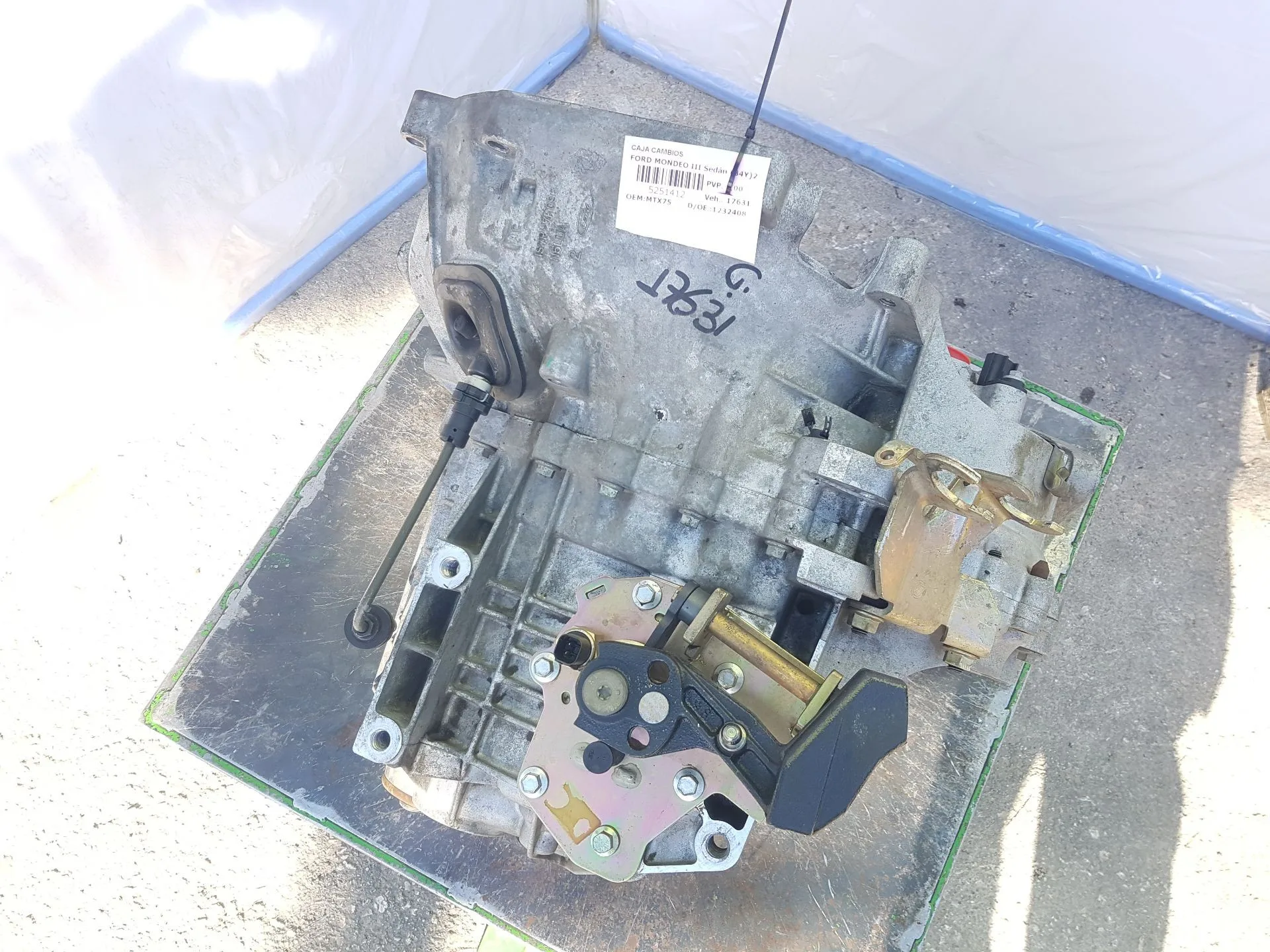 Caja Cambios para Ford Mondeo Iii Sedan (B4Y)