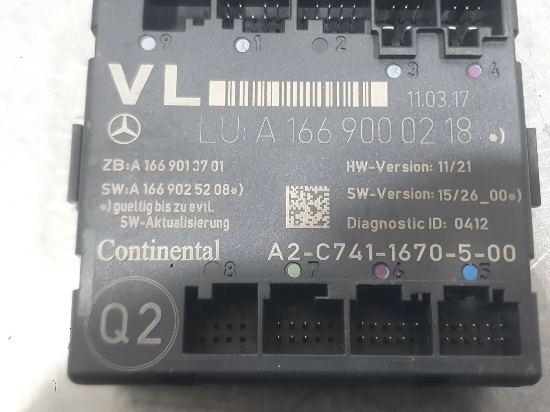 Modulo Electronico para Mercedes-Benz Clase B Sports Tourer (W246, W242)