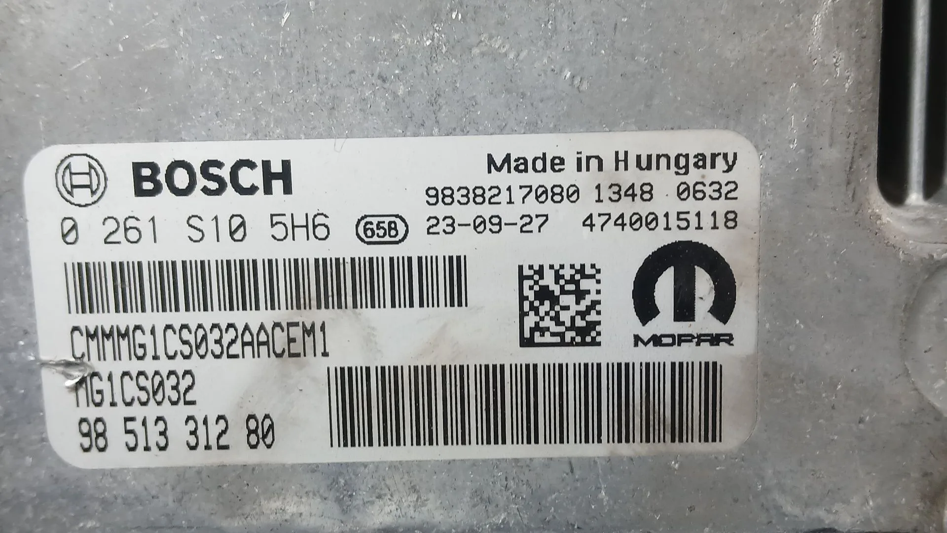 Centralita Motor Uce para Opel Corsa F (P2Jo)