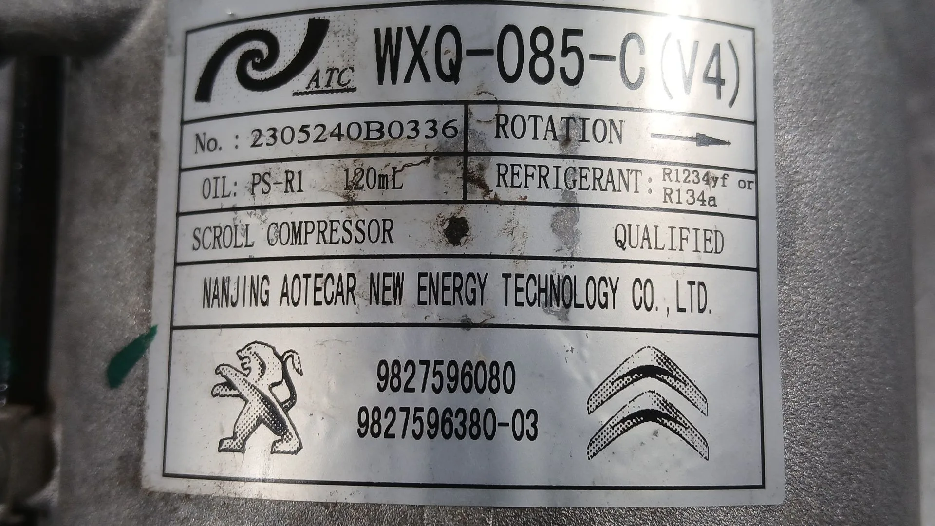 Compresor Aire Acondicionado para Opel Corsa F (P2Jo)