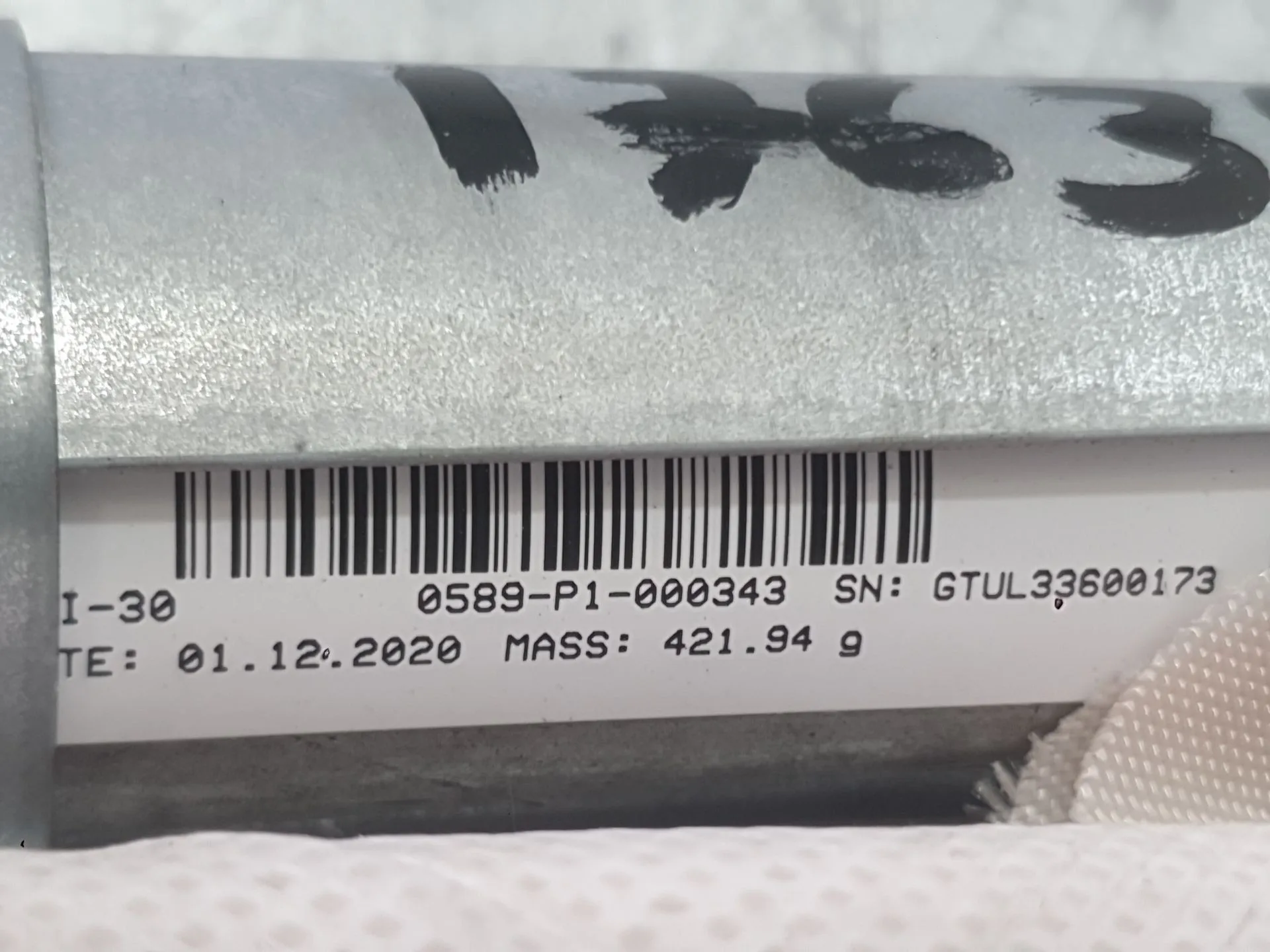 Airbag Cortina Delantero Derecho para Opel Astra K (B16)