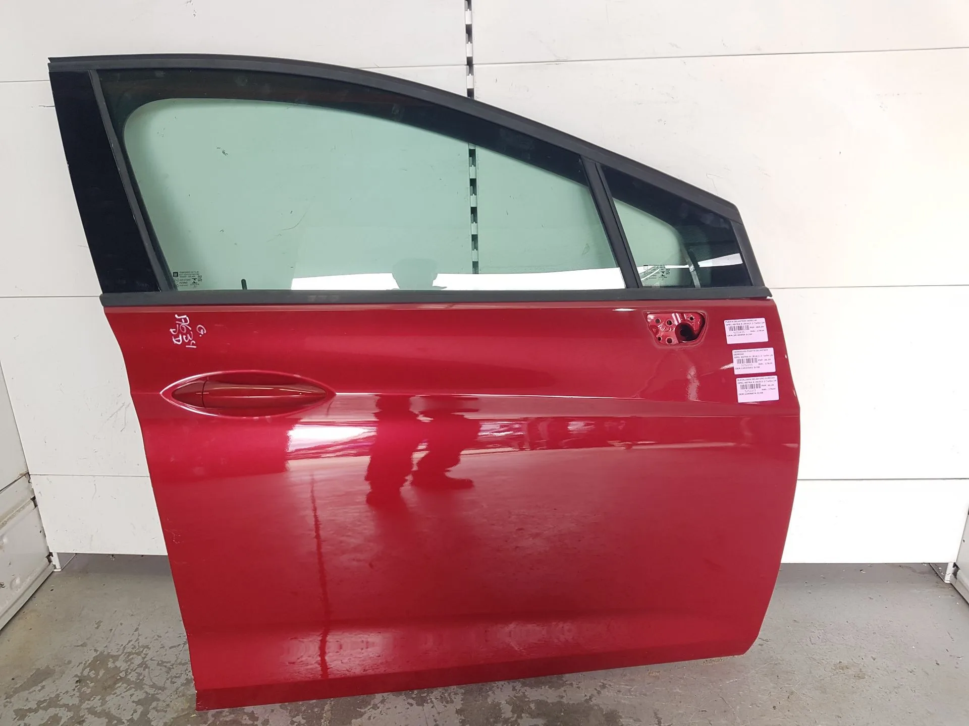 Puerta Delantera Derecha para Opel Astra K (B16)