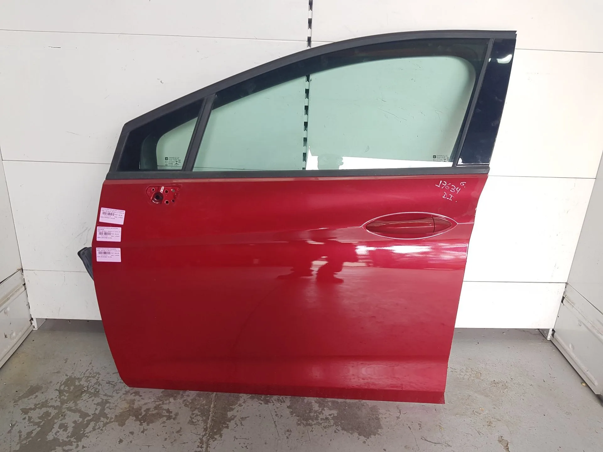 Puerta Delantera Izquierda para Opel Astra K (B16)