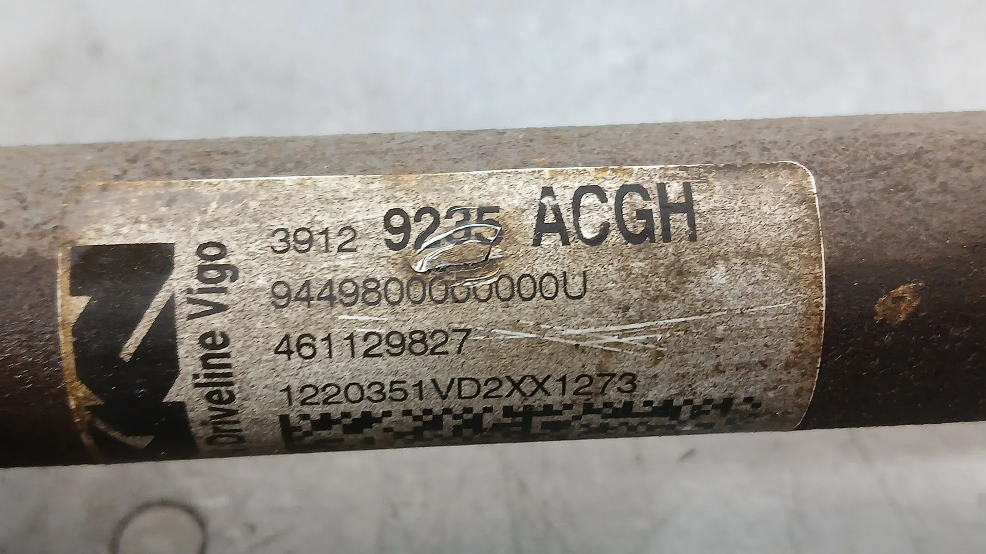 Transmision Delantera Izquierda para Opel Astra K (B16)