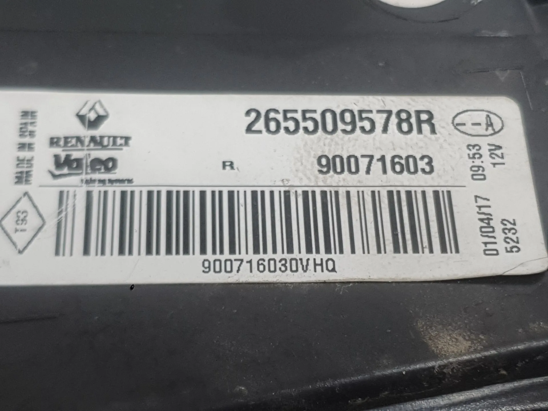 Piloto Trasero Derecho Exterior para Renault Megane Iv Hatchback (B9A/M/N_)
