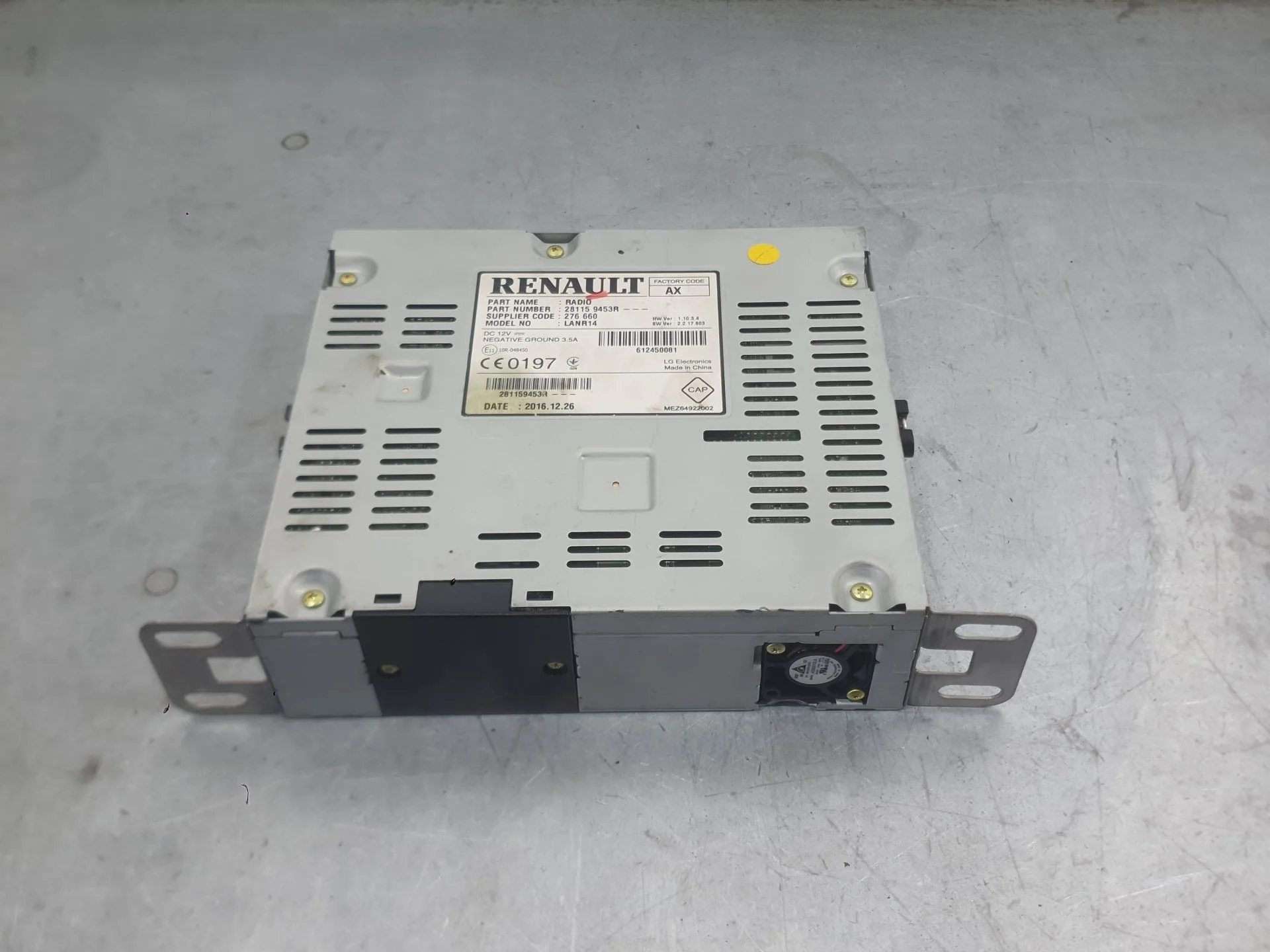 Sistema Audio / Radio para Renault Megane Iv Hatchback (B9A/M/N_)