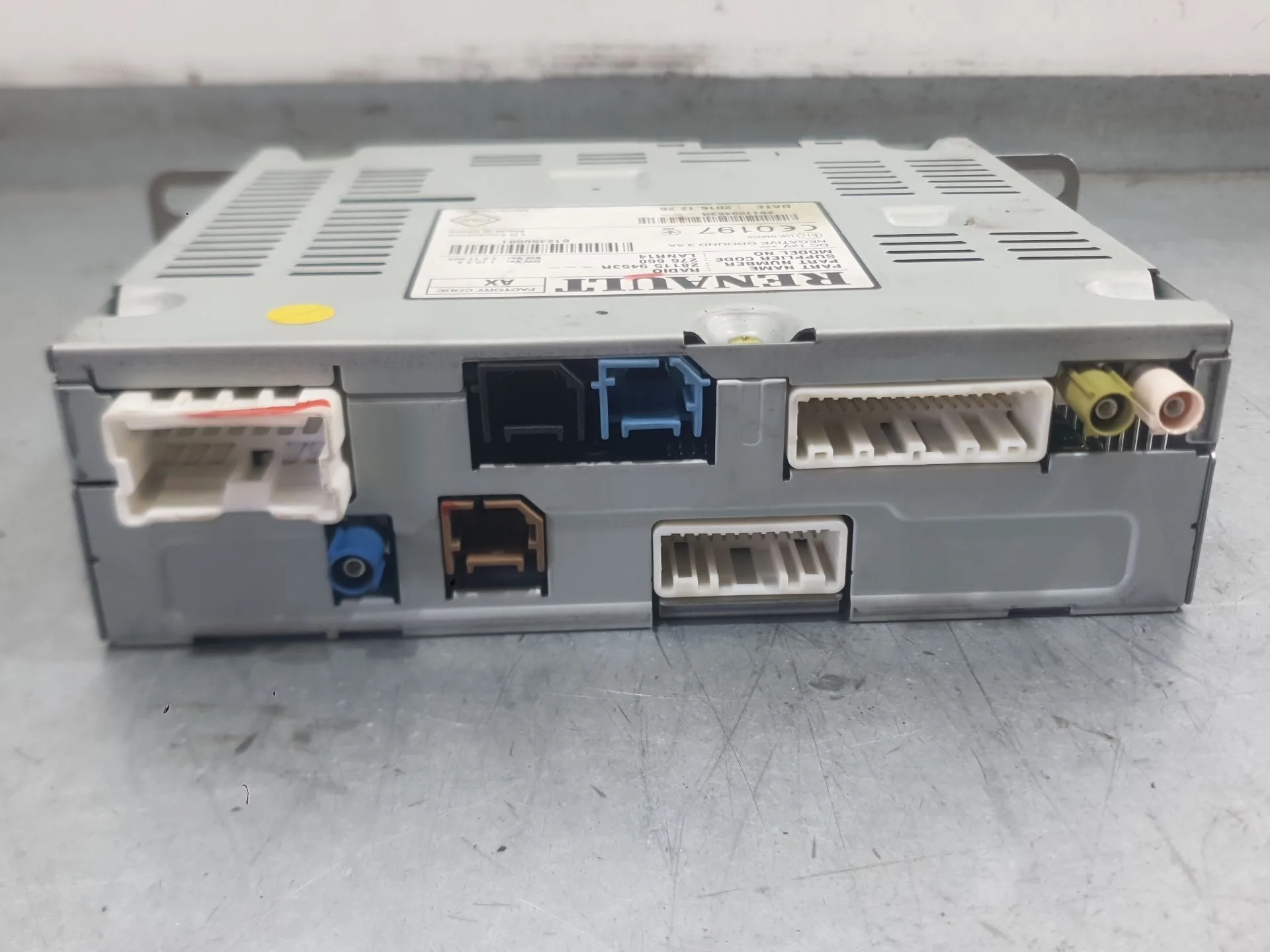 Sistema Audio / Radio para Renault Megane Iv Hatchback (B9A/M/N_)