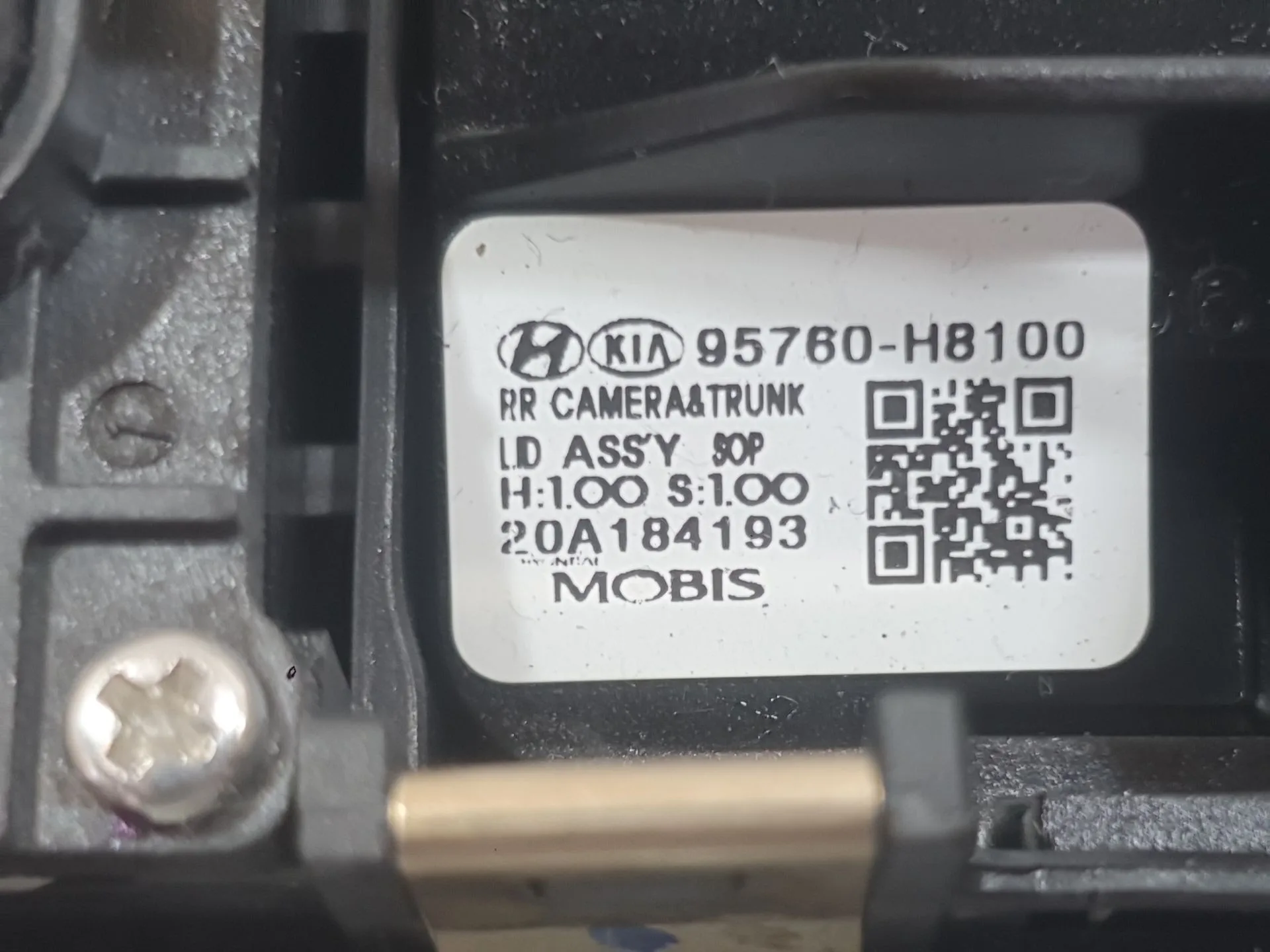 Camara Vision Trasera para Kia Stonic (Yb)