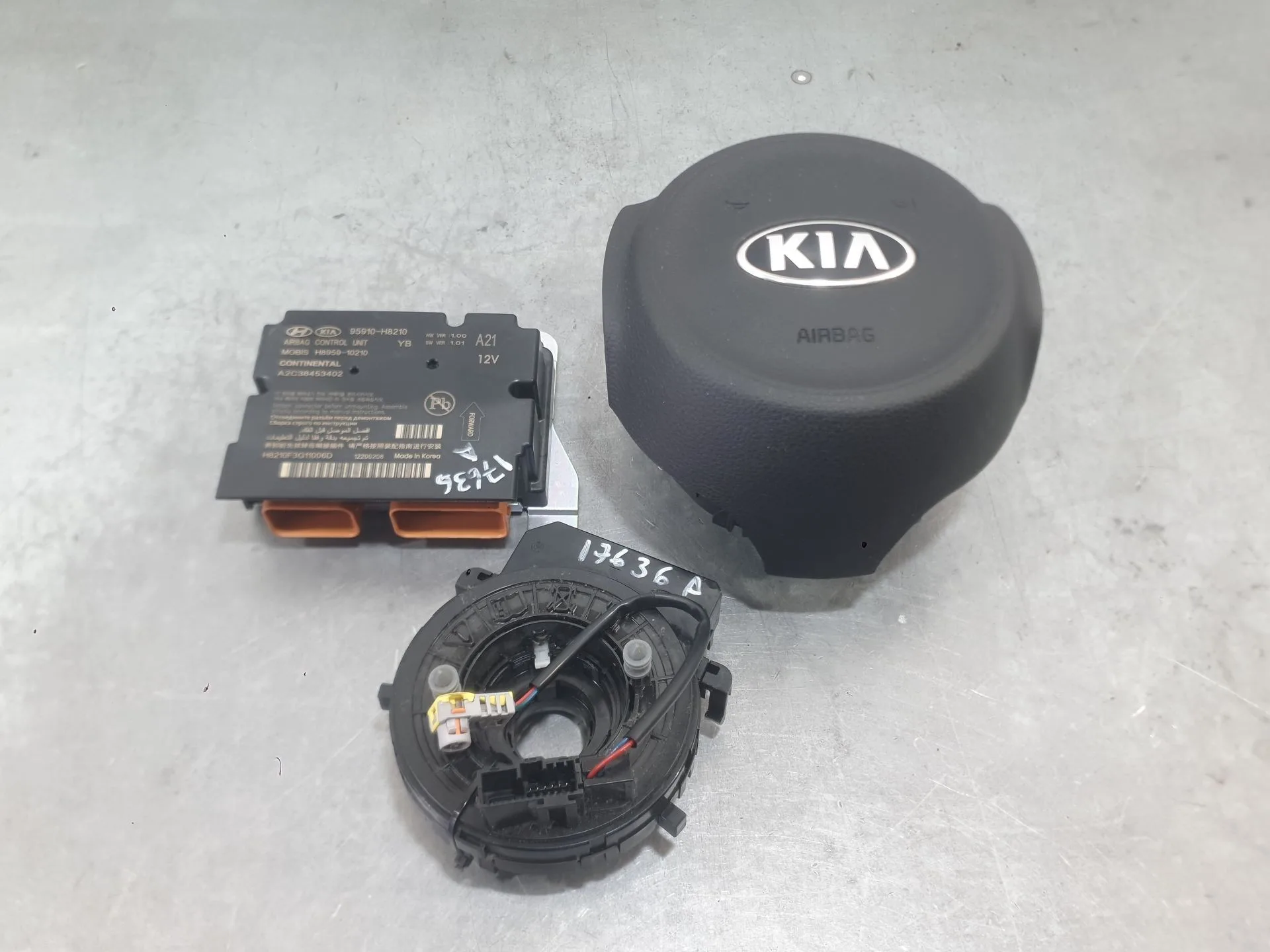 Kit Airbag para Kia Stonic (Yb)