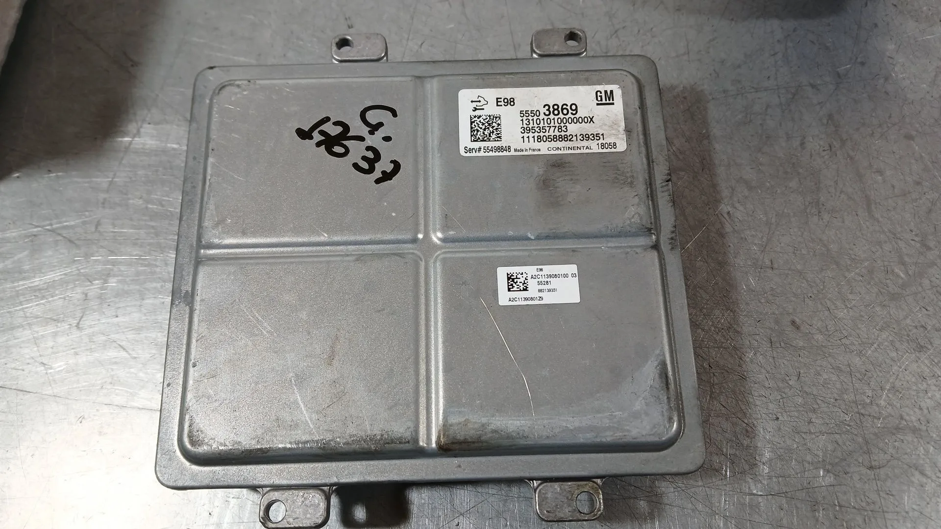 Centralita Motor Uce para Opel Astra K (B16)