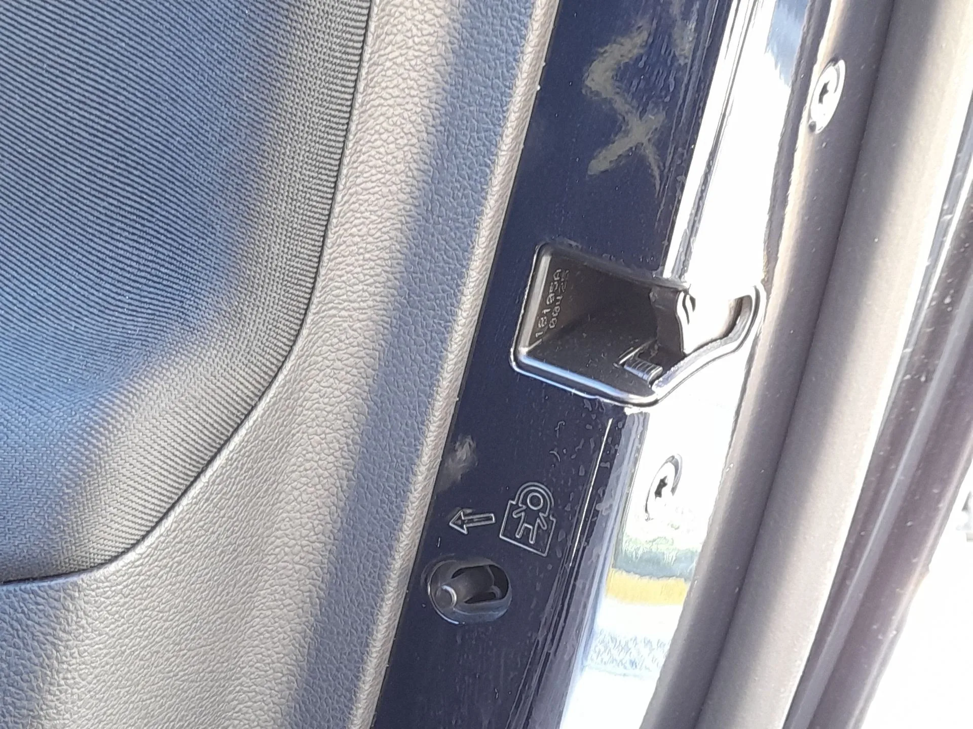 Cerradura Puerta Trasera Derecha para Opel Astra K (B16)