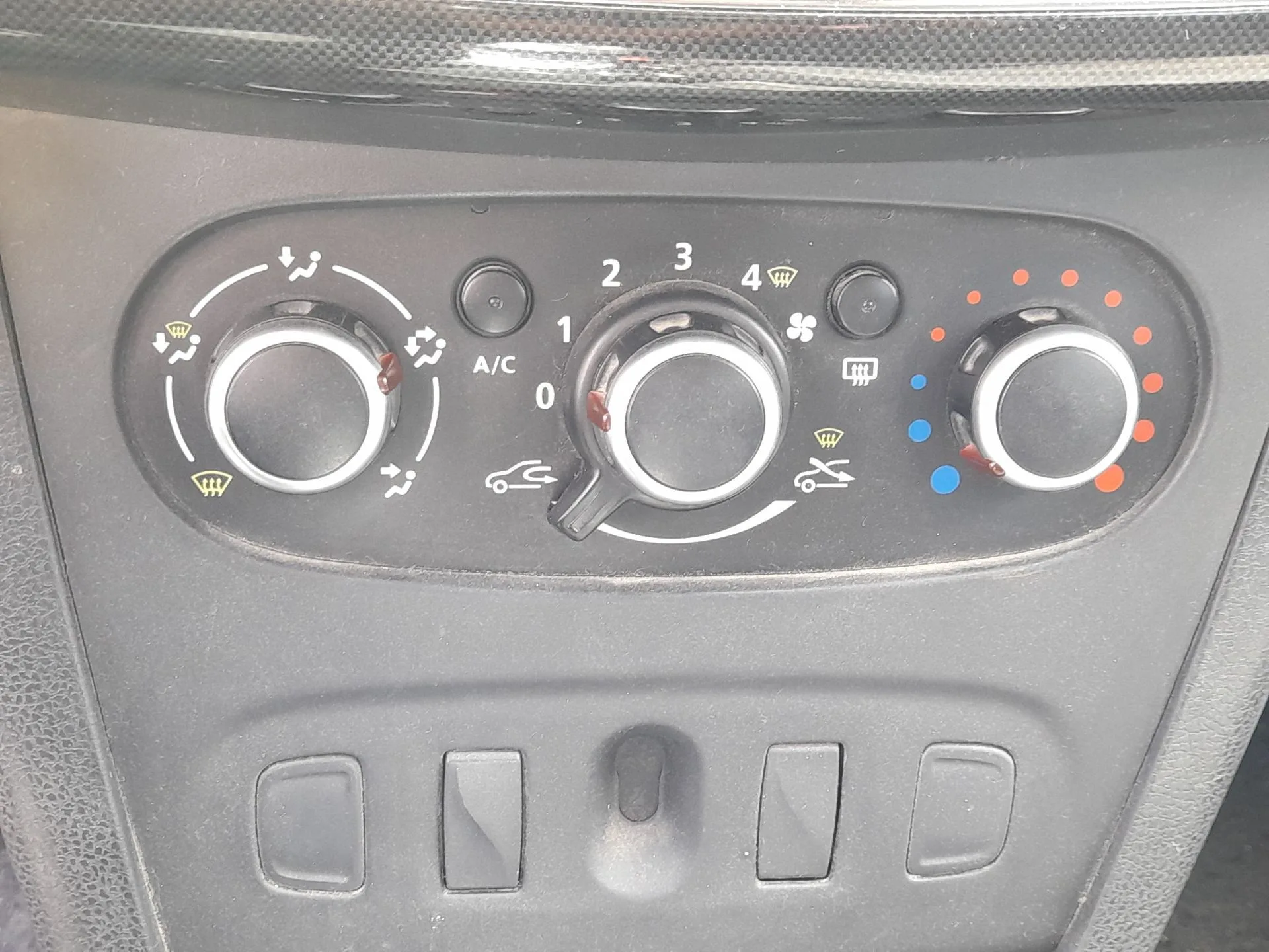 Mando Calefaccion / Aire Acondicionado para Dacia Logan Ii