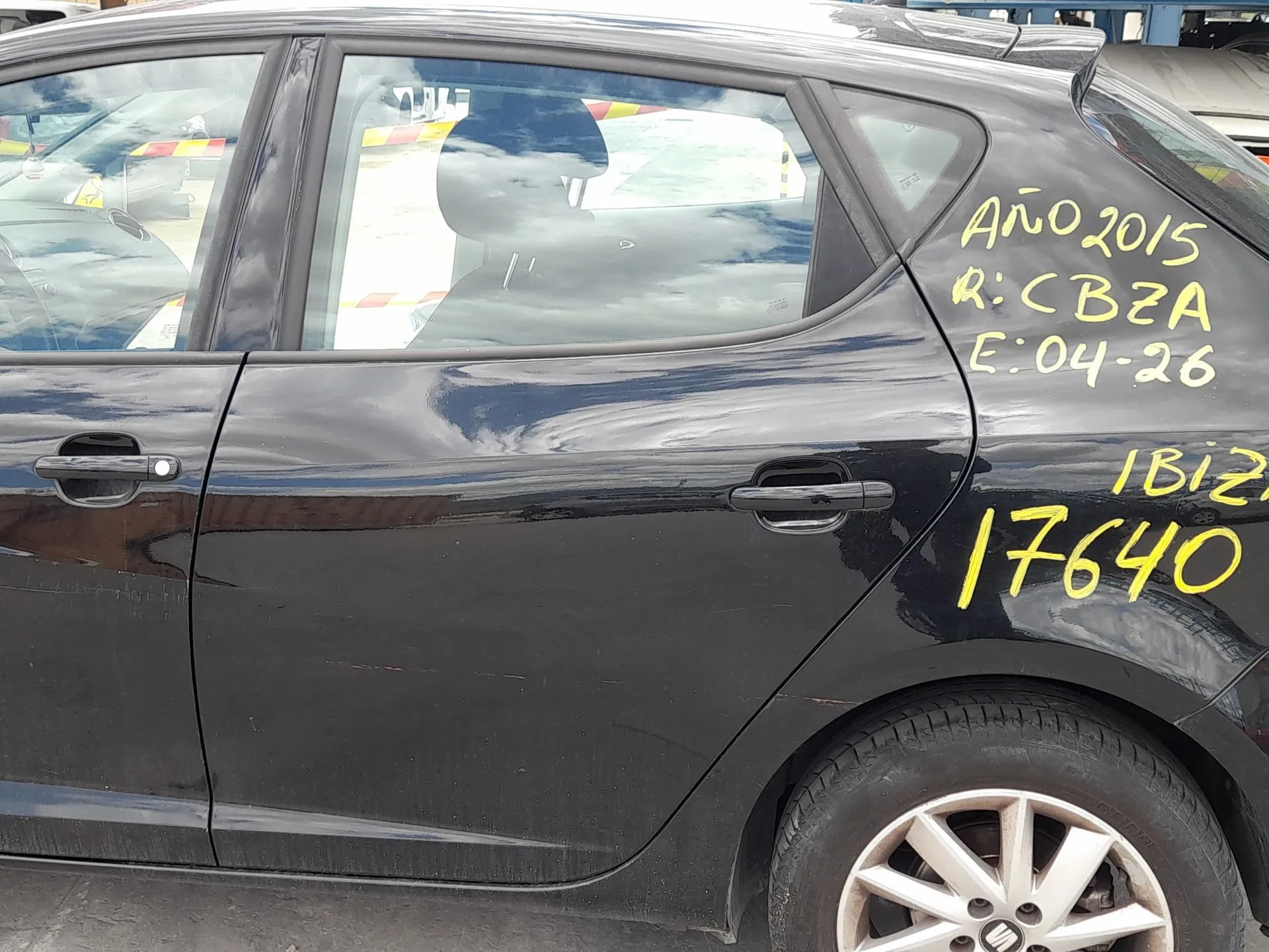 Puerta Trasera Izquierda para Seat Ibiza Iv (6J5, 6P1)