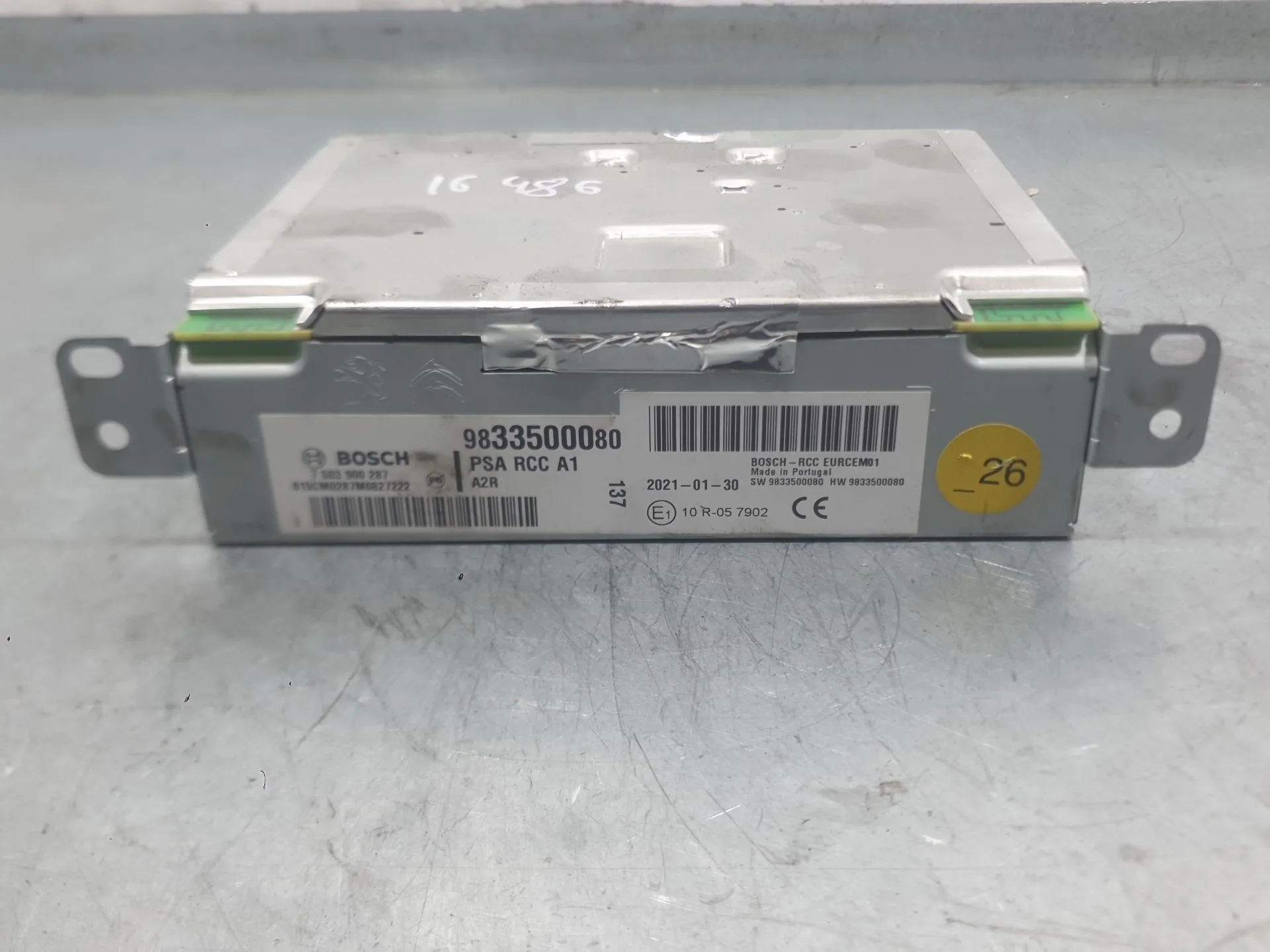 Sistema Audio / Radio para Peugeot 208 Ii (Ub_, Up_, Uw_, Uj_)