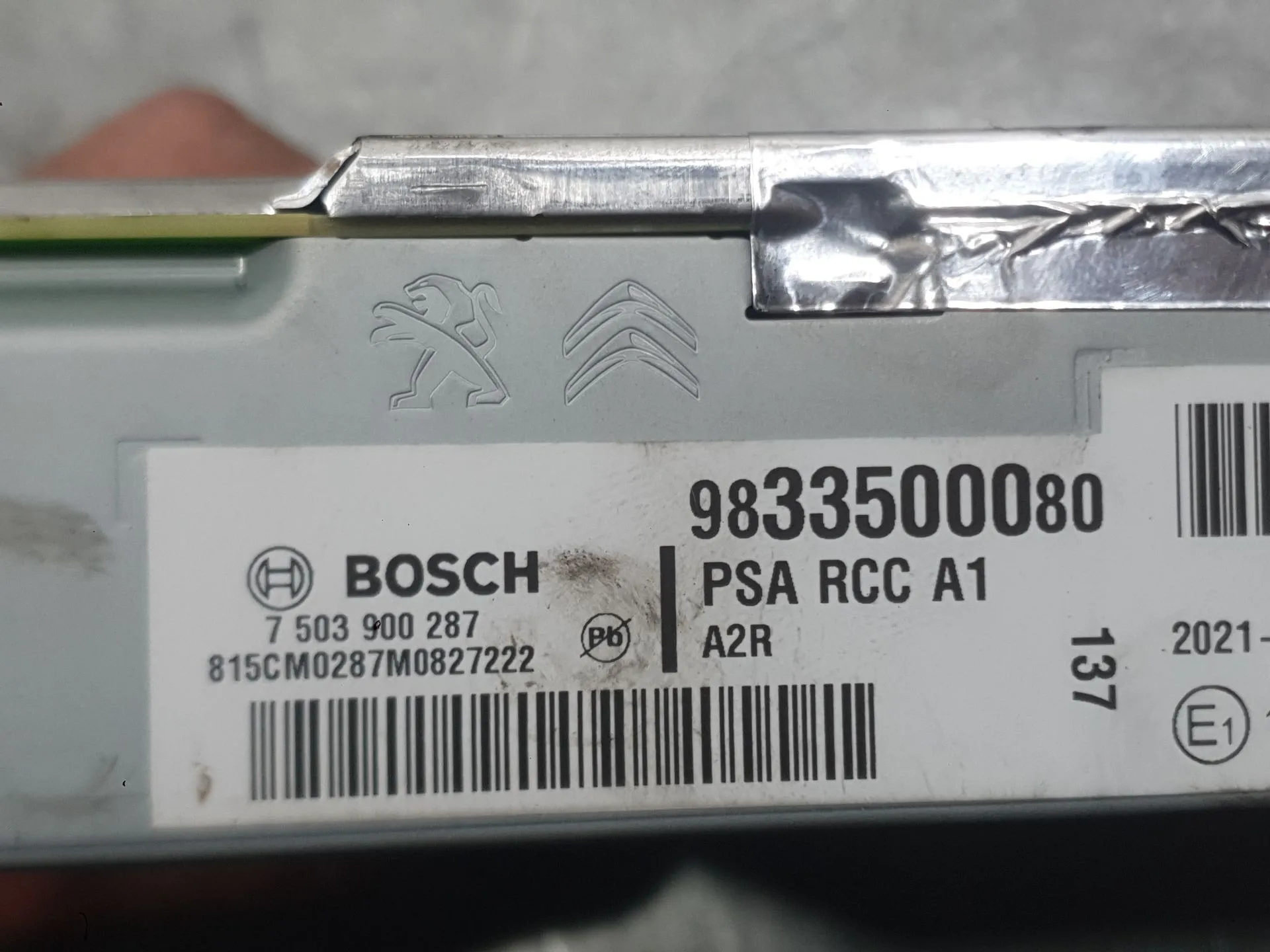 Sistema Audio / Radio para Peugeot 208 Ii (Ub_, Up_, Uw_, Uj_)