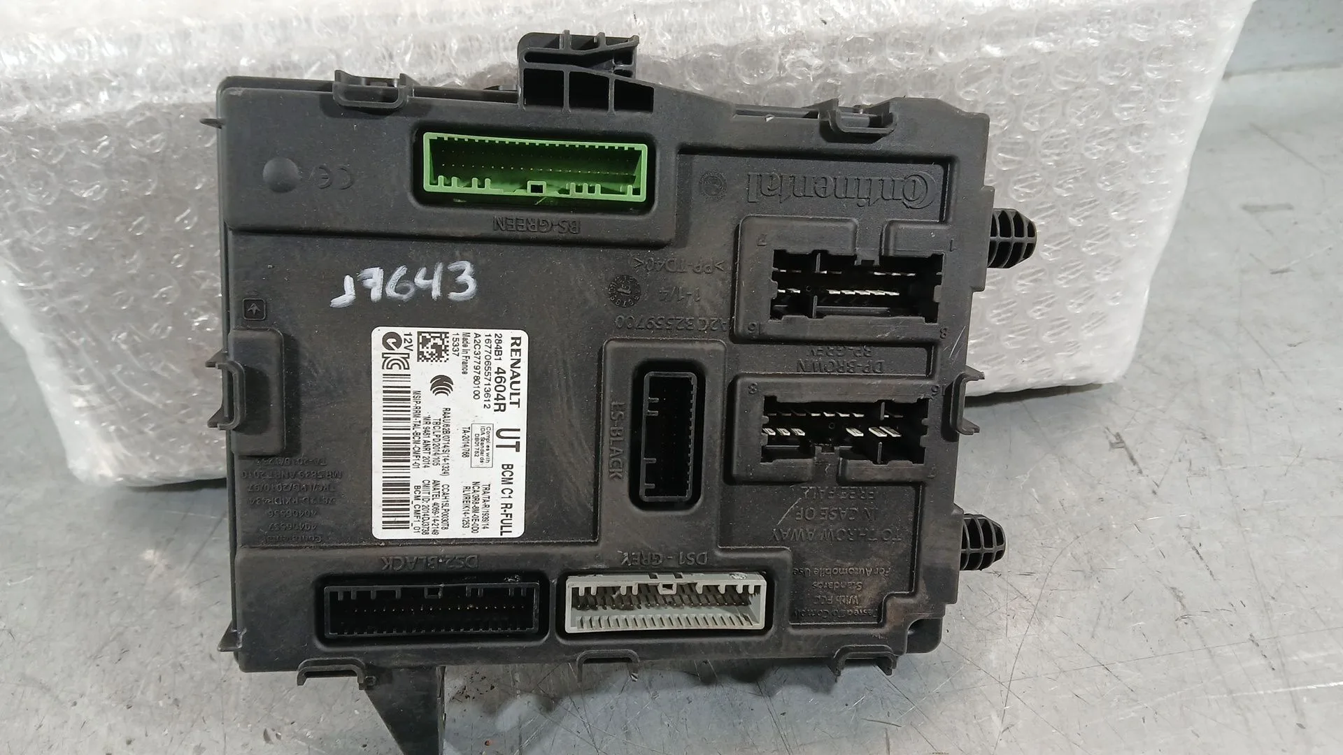 Caja Reles / Fusibles para Renault Megane Iv Hatchback (B9A/M/N_)