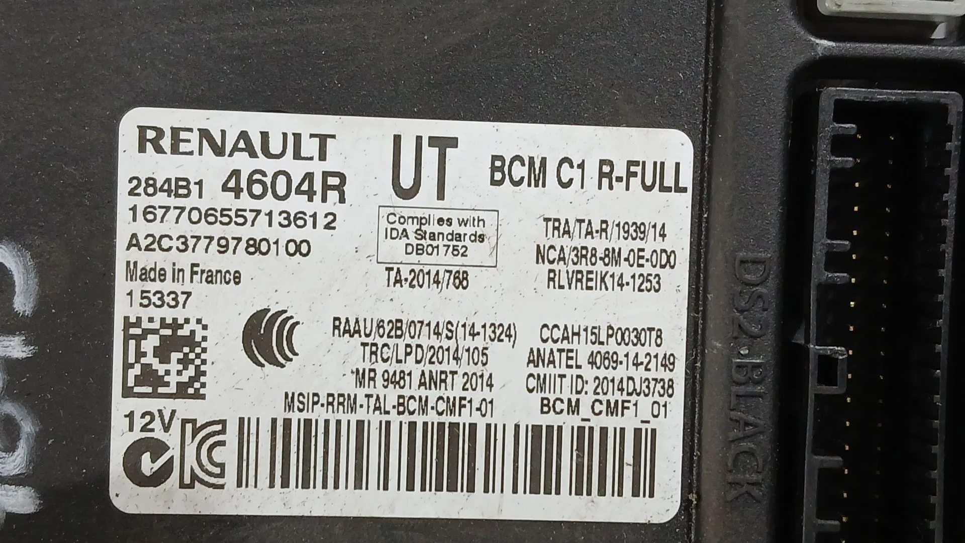 Caja Reles / Fusibles para Renault Megane Iv Hatchback (B9A/M/N_)