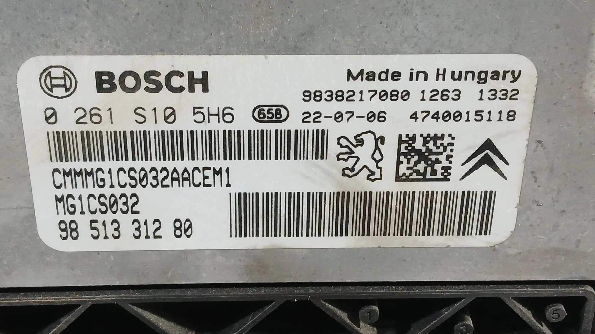 Centralita Motor Uce para Opel Corsa F (P2Jo)
