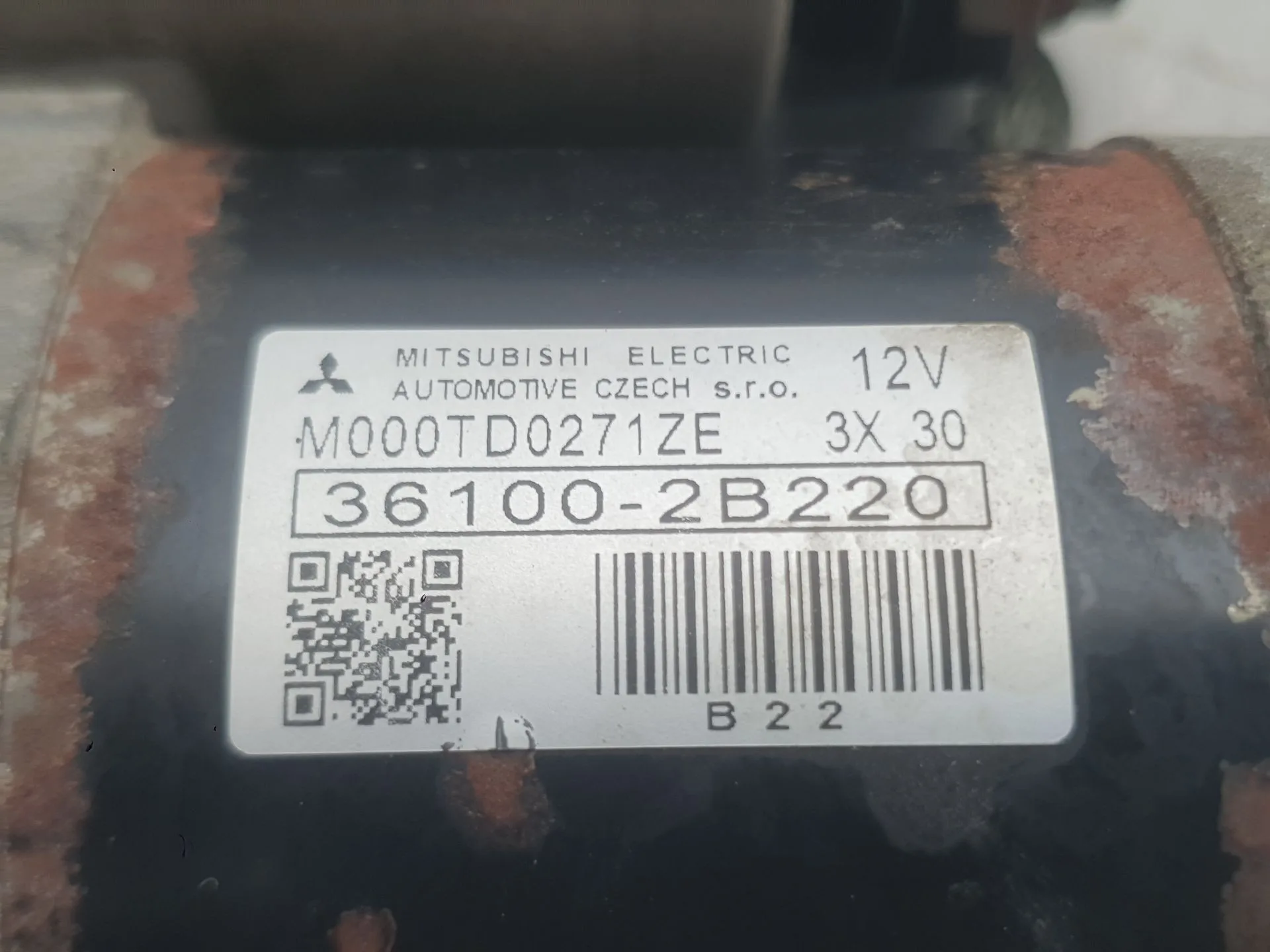 Motor Arranque para Hyundai I30 (Gd)