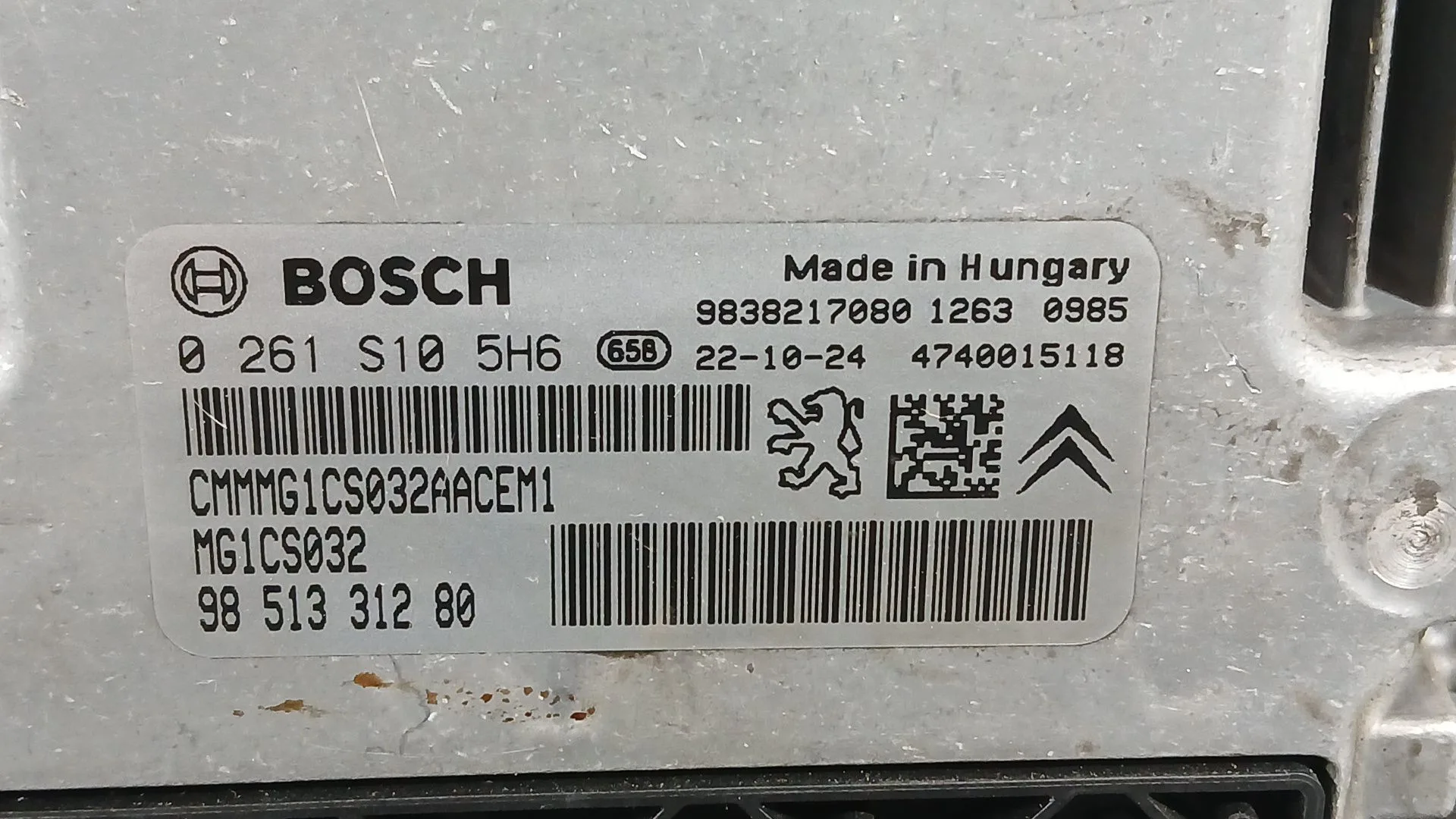 Centralita Motor Uce para Opel Corsa F (P2Jo)