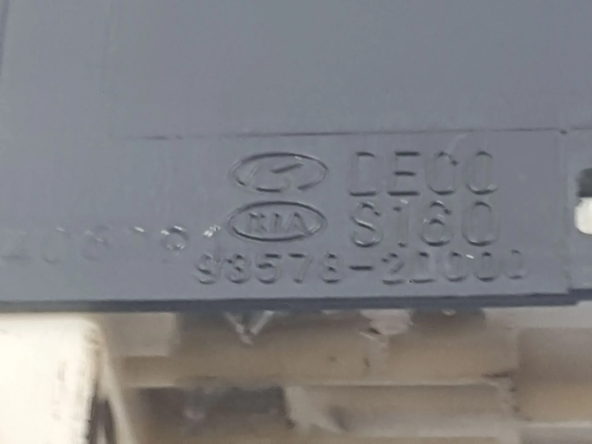 Mando Elevalunas Trasero Derecho para Kia Cerato I Hatchback (Ld)
