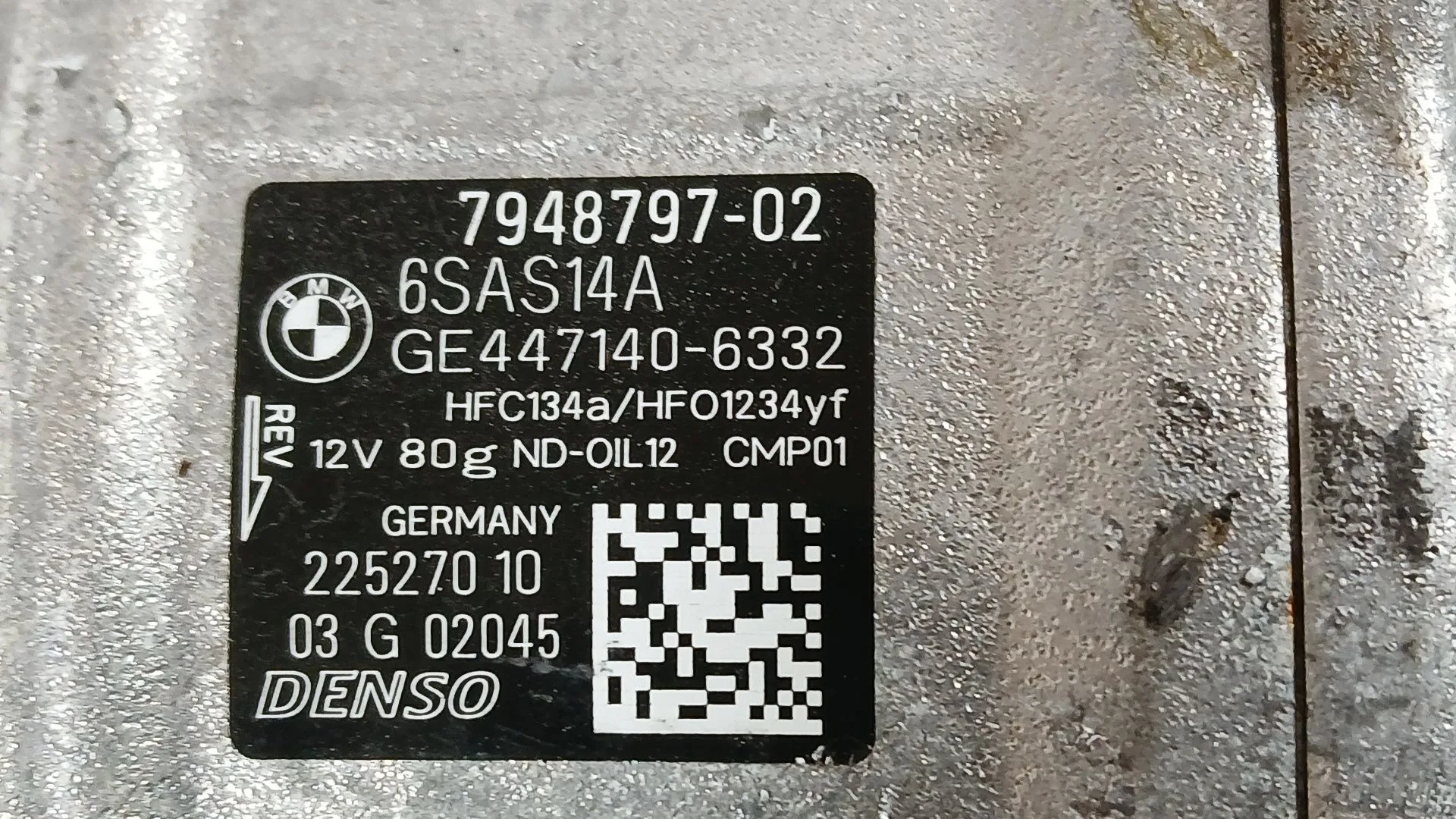 Compresor Aire Acondicionado para Bmw 1 (F40)
