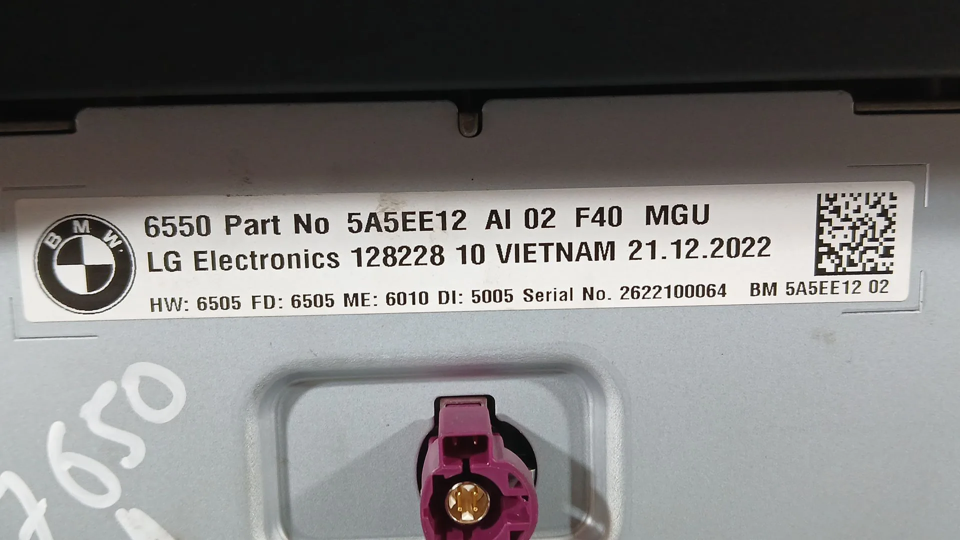 Sistema Navegacion Gps para Bmw 1 (F40)