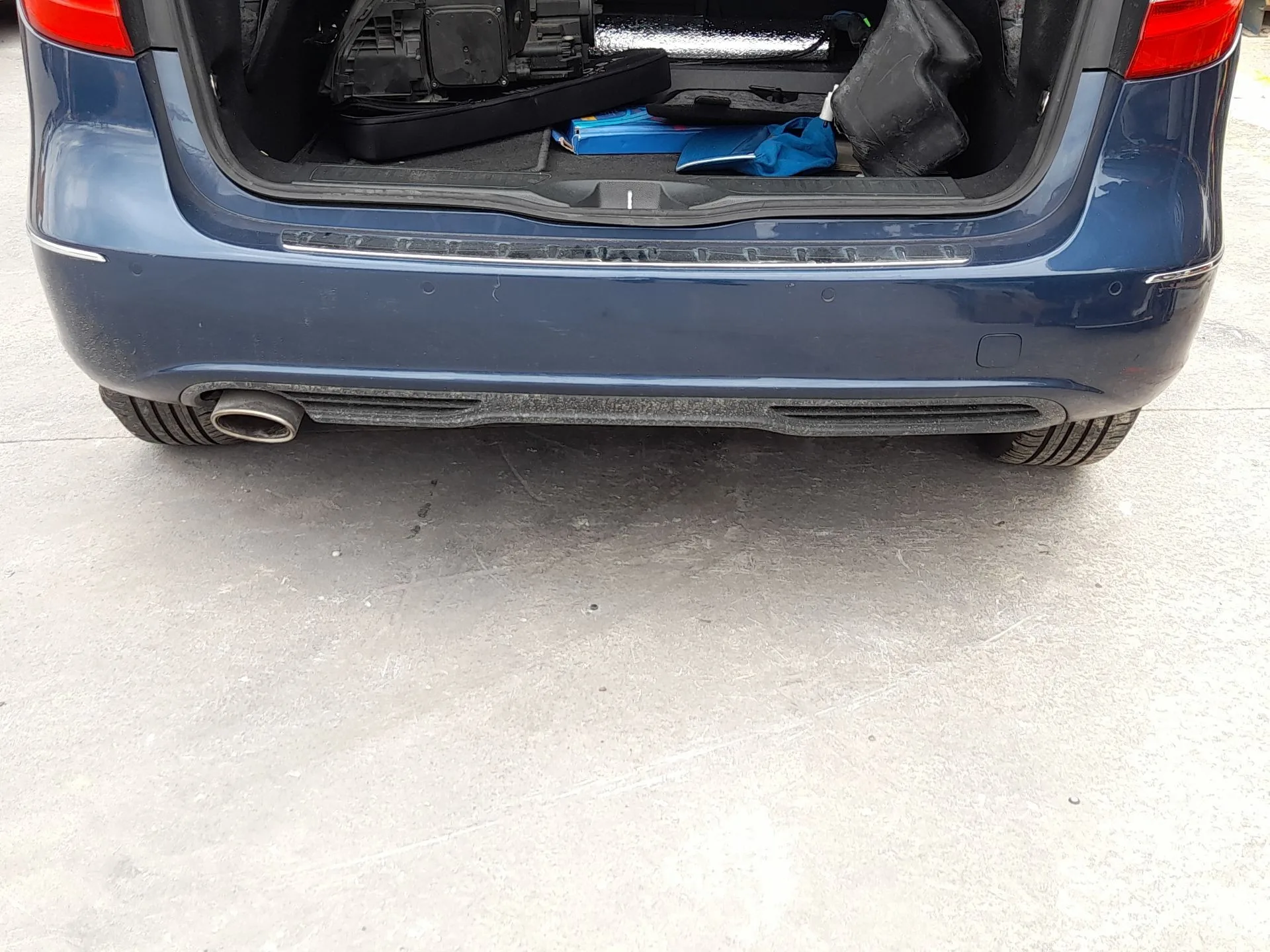 Paragolpes Trasero para Mercedes-Benz Clase B Sports Tourer (W246, W242)