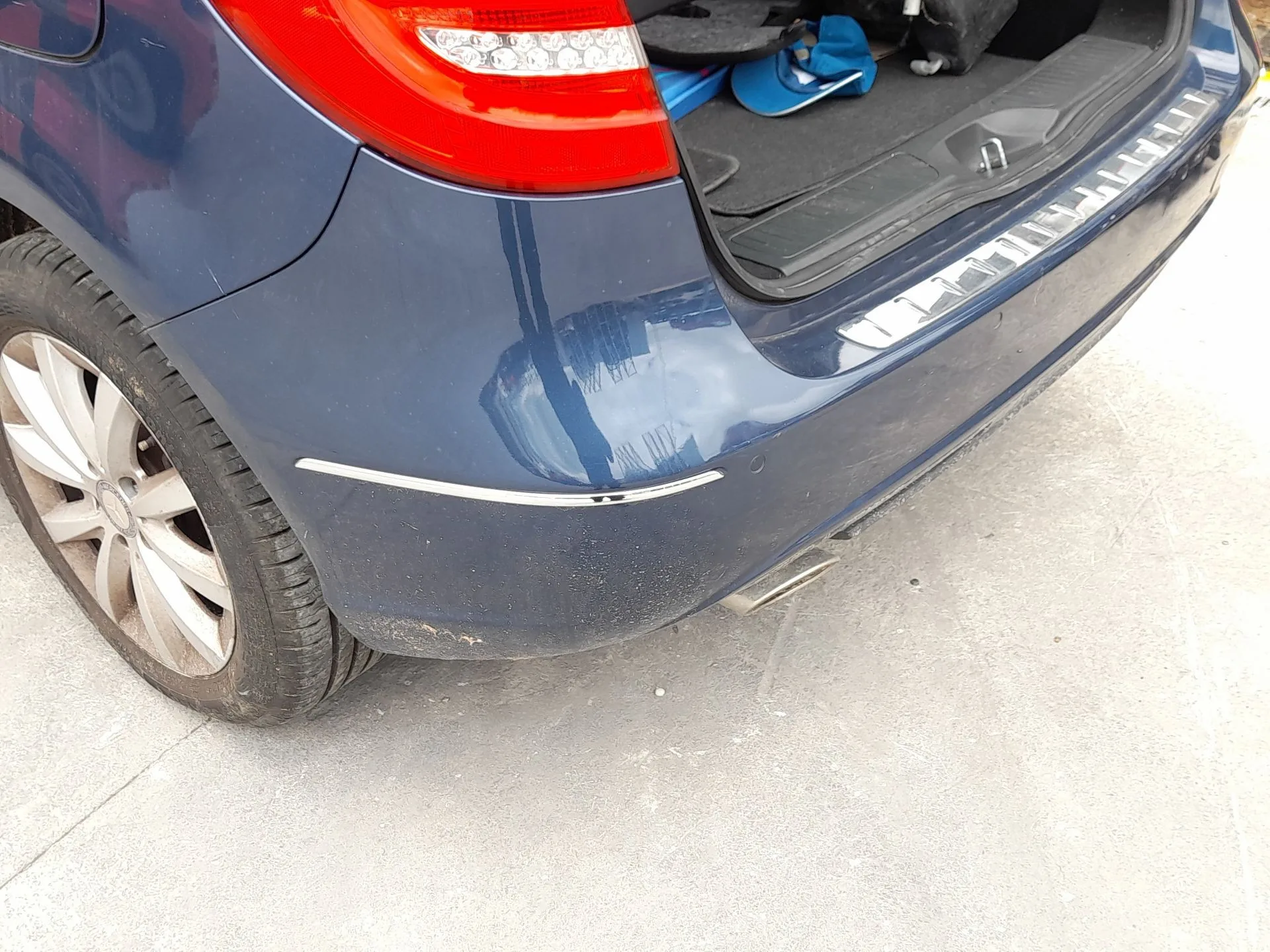Paragolpes Trasero para Mercedes-Benz Clase B Sports Tourer (W246, W242)