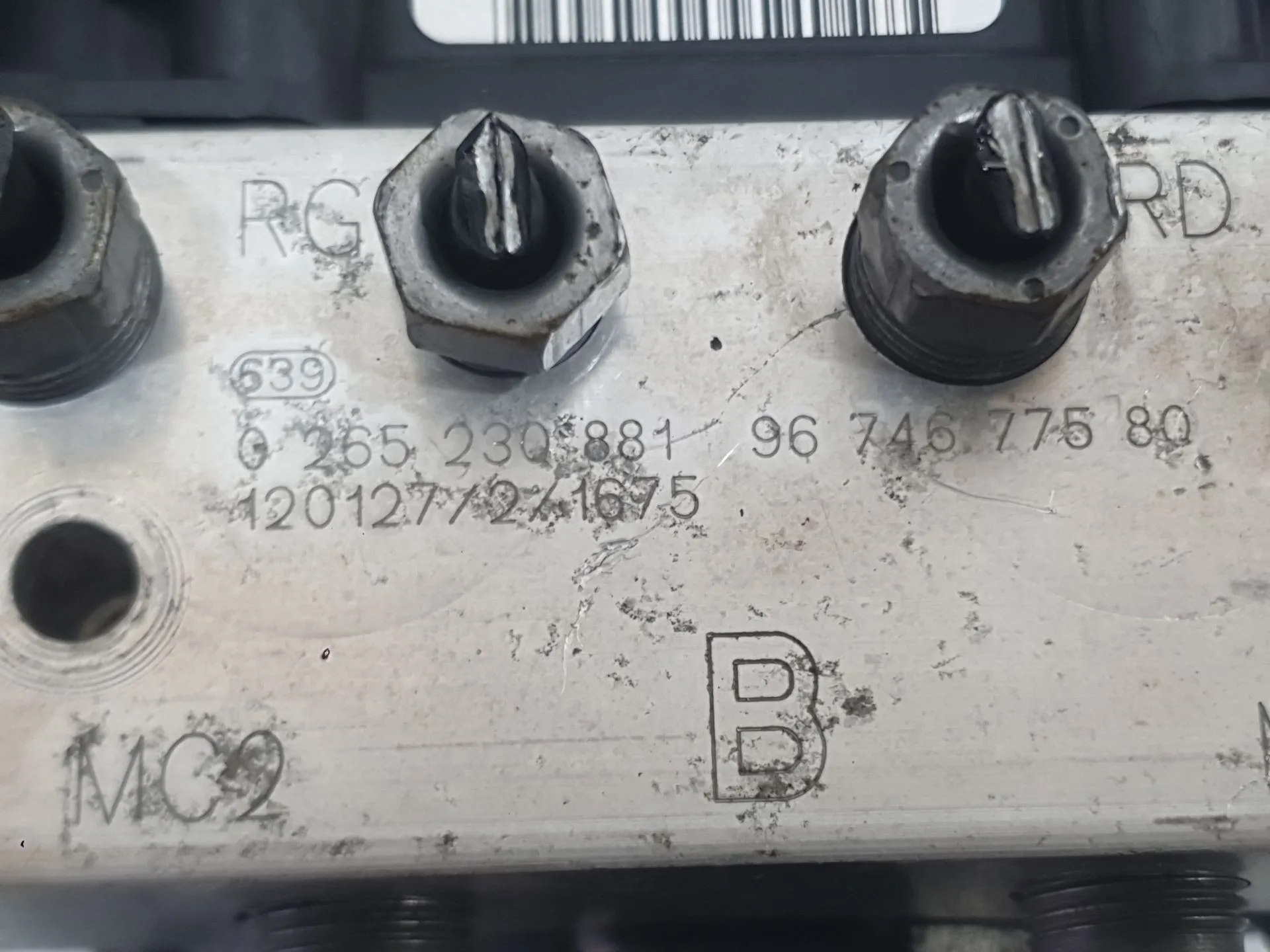 Abs para Peugeot 3008 I Monospace (0U_)
