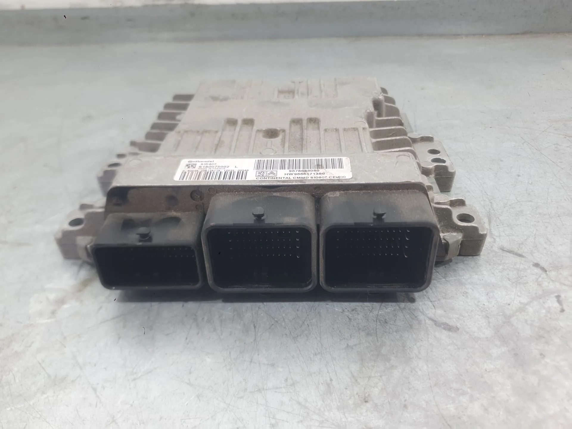 Centralita Motor Uce para Peugeot 3008 I Monospace (0U_)