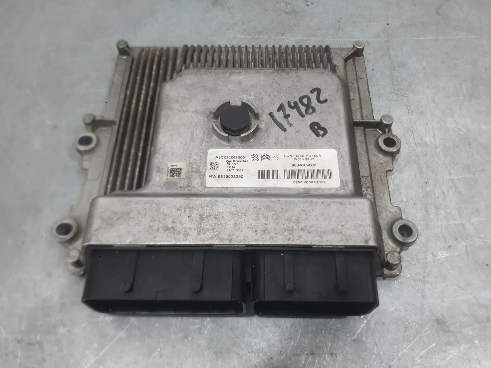 Centralita Motor Uce para Citroën Berlingo (Er_, Ec_)