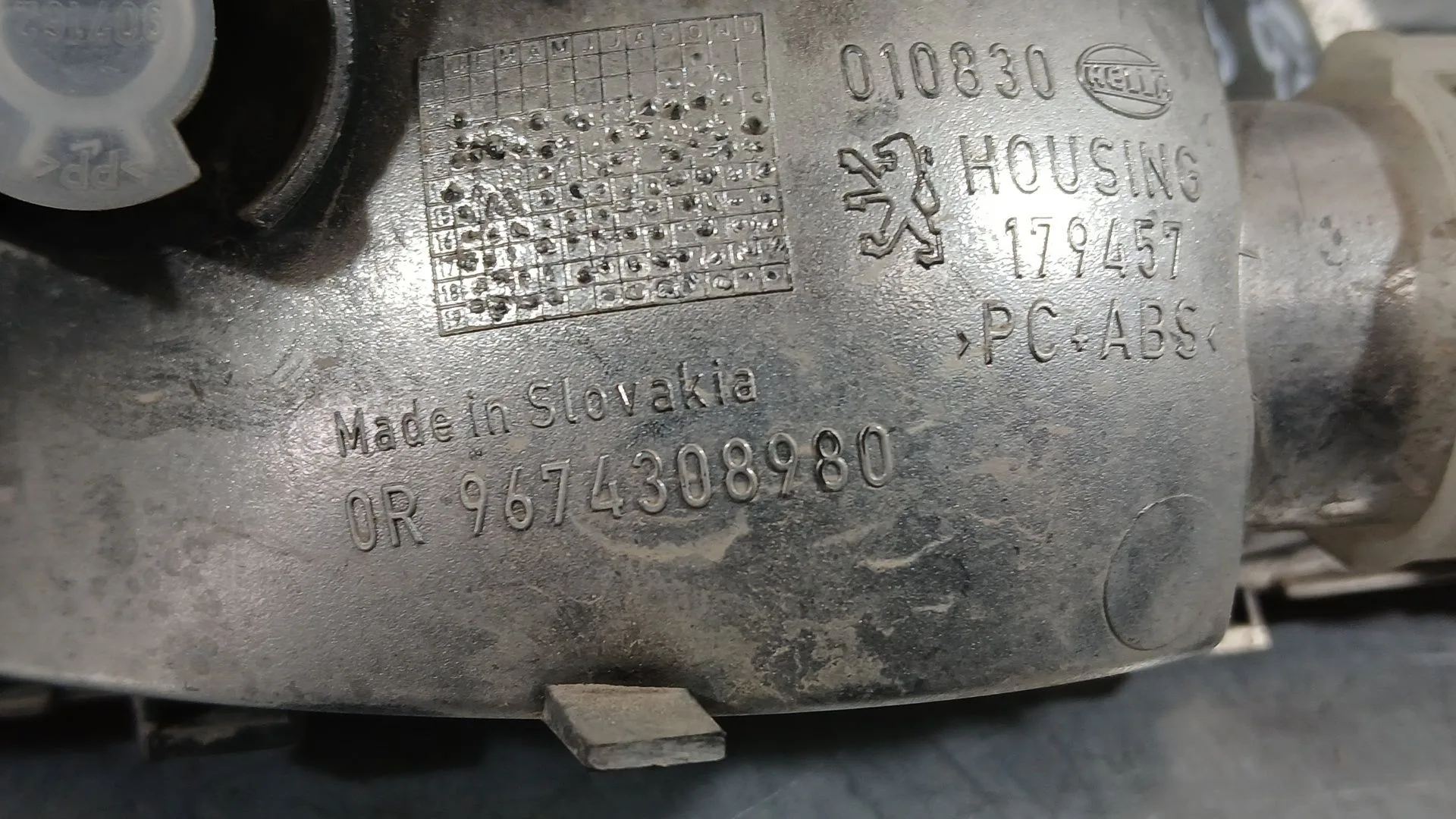 Piloto Trasero Central para Opel Corsa F (P2Jo)