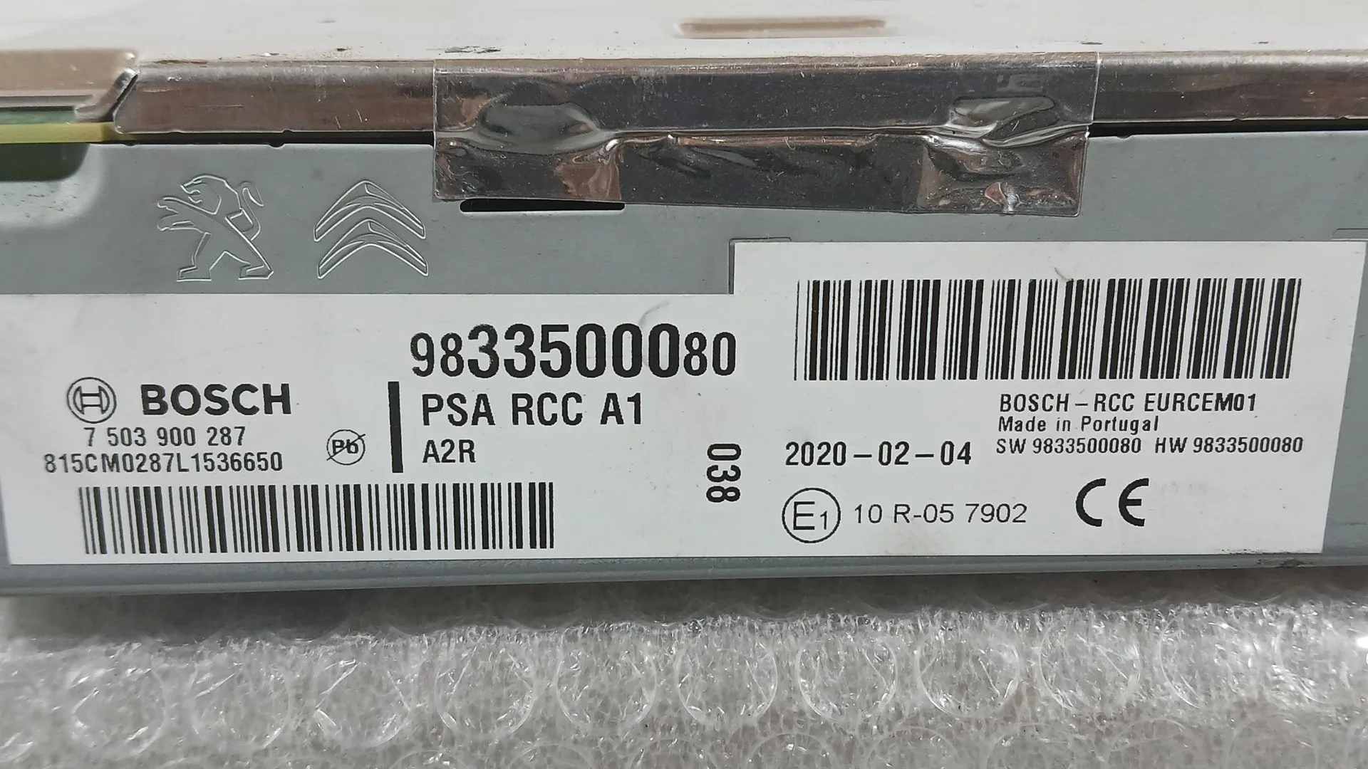 Sistema Audio / Radio para Opel Corsa F (P2Jo)