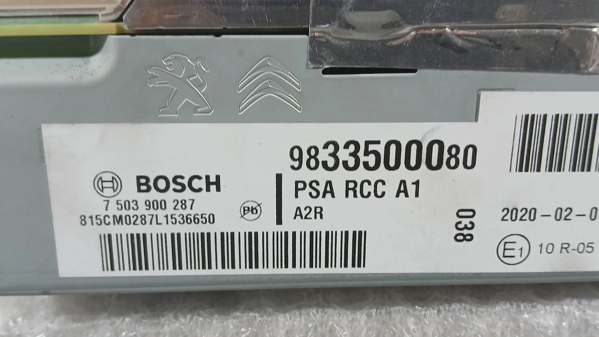 Sistema Audio / Radio para Opel Corsa F (P2Jo)