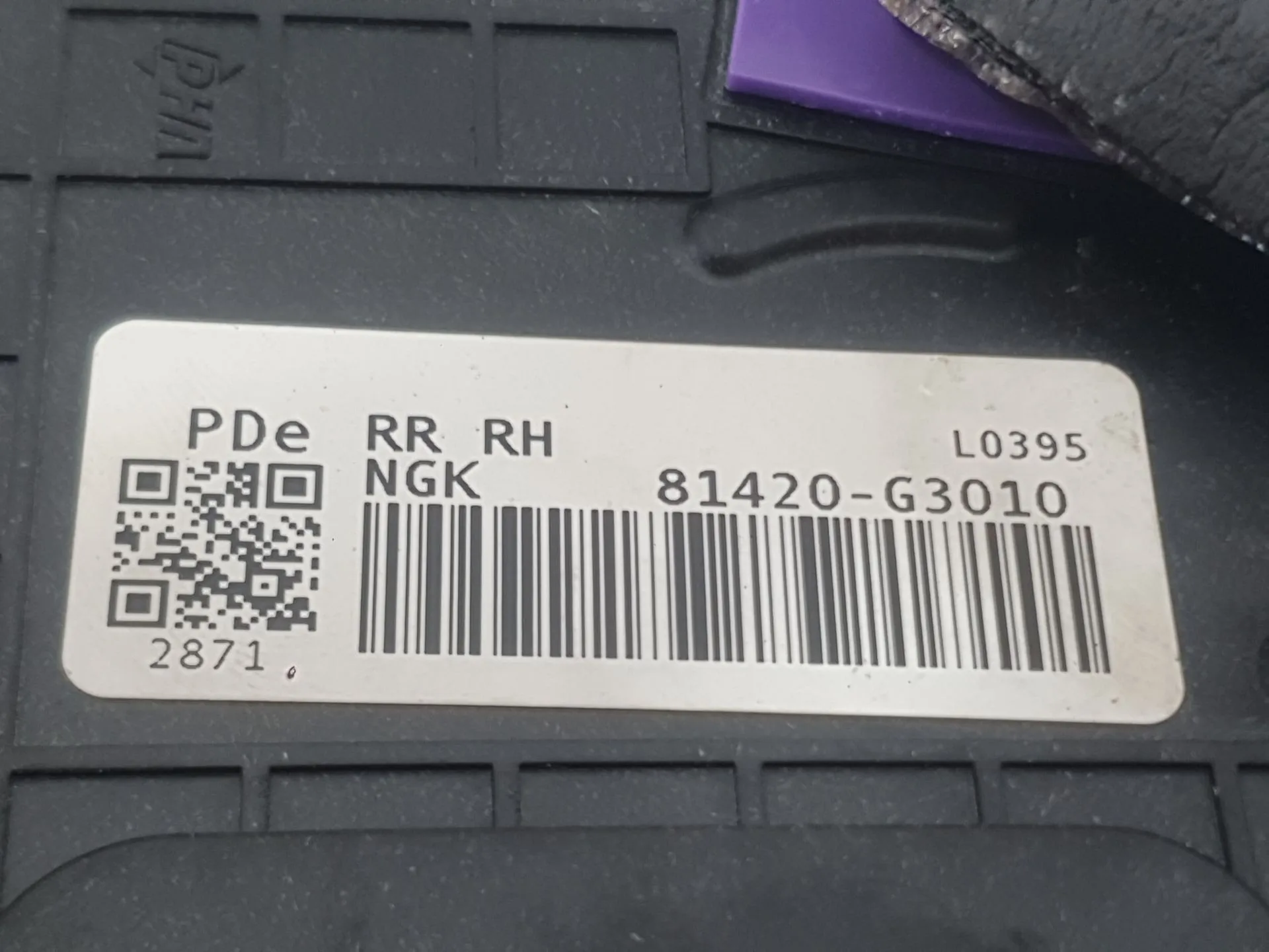 Cerradura Puerta Trasera Derecha para Hyundai I30 (Pde, Pd, Pden)