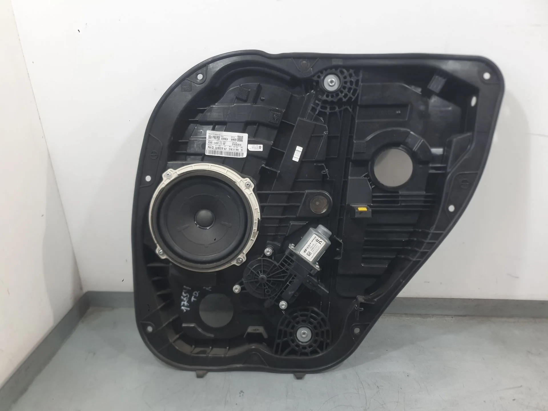 Elevalunas Trasero Derecho para Hyundai I30 (Pde, Pd, Pden)