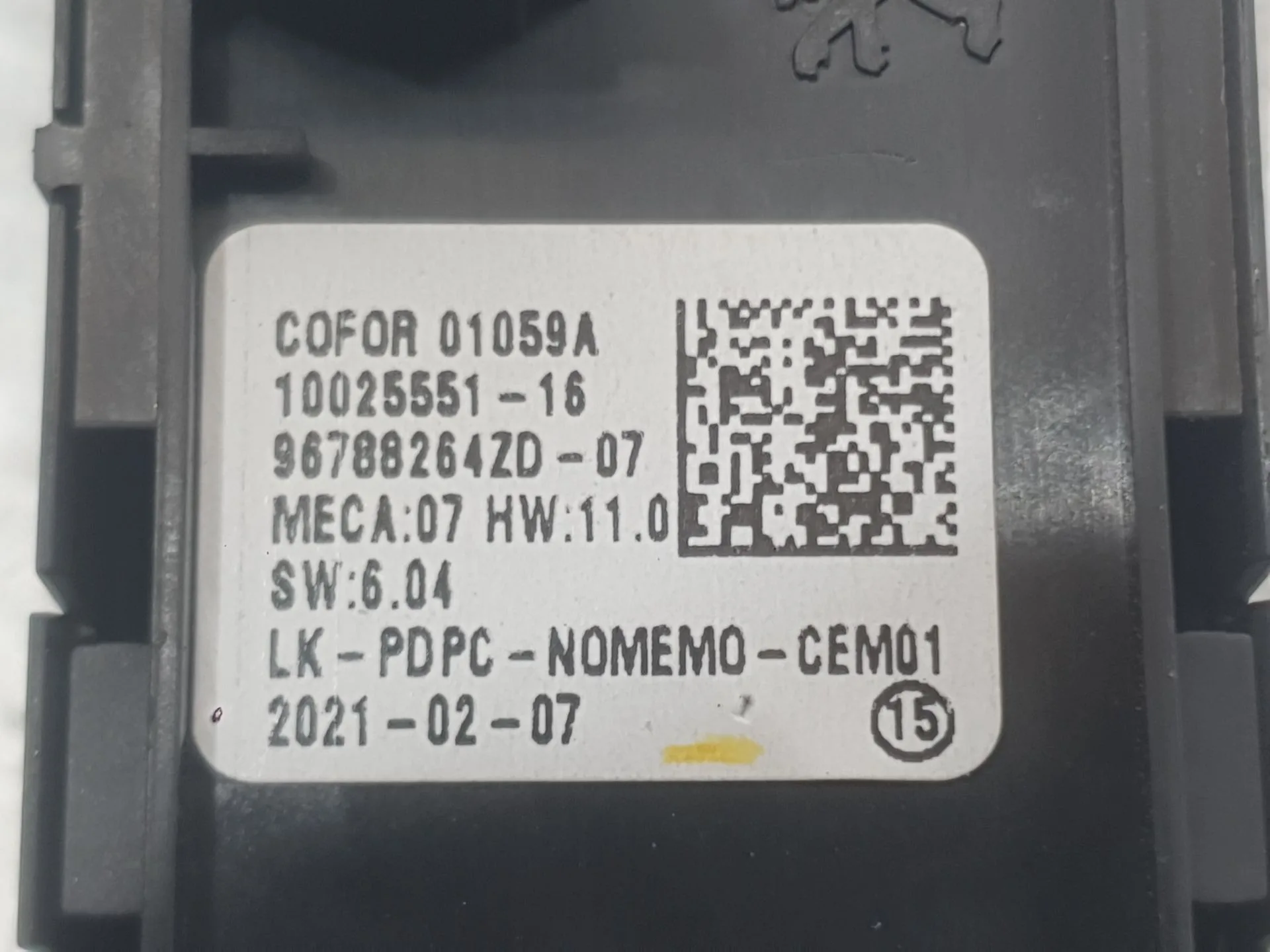 Mando Elevalunas Delantero Izquierdo para Citroën C4 Iii (Ba_, Bb_, Bc_)