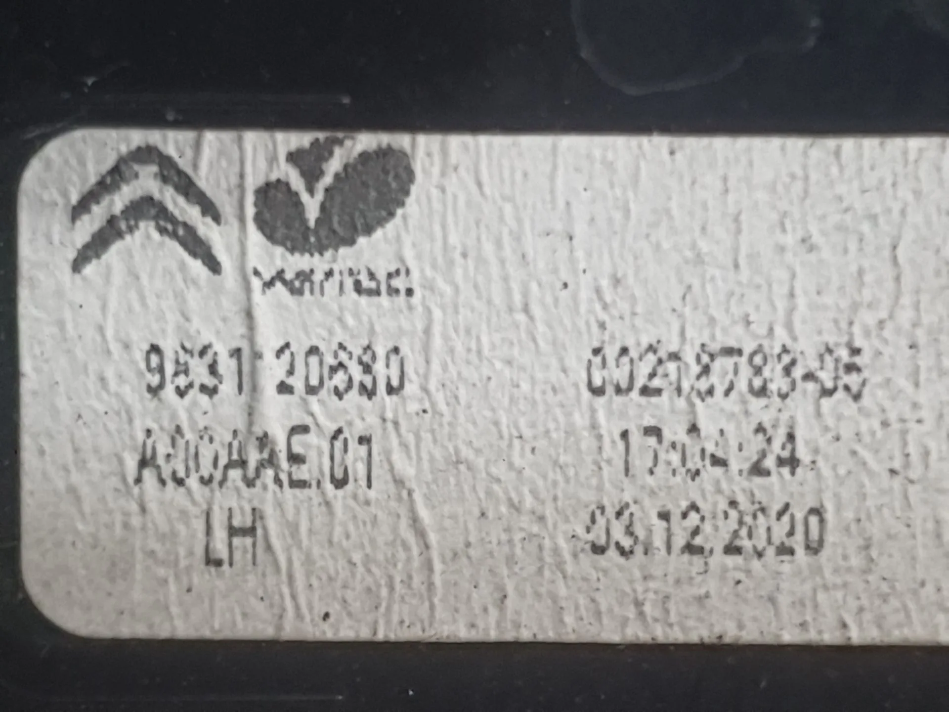 Piloto Trasero Izquierdo Interior para Citroën C4 Iii (Ba_, Bb_, Bc_)
