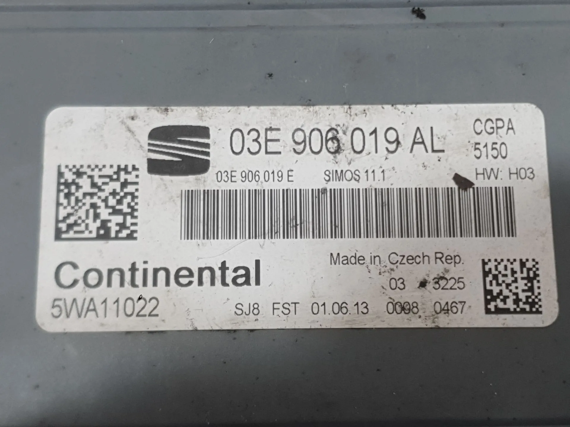 Centralita Motor Uce para Seat Ibiza Iv (6J5, 6P1)
