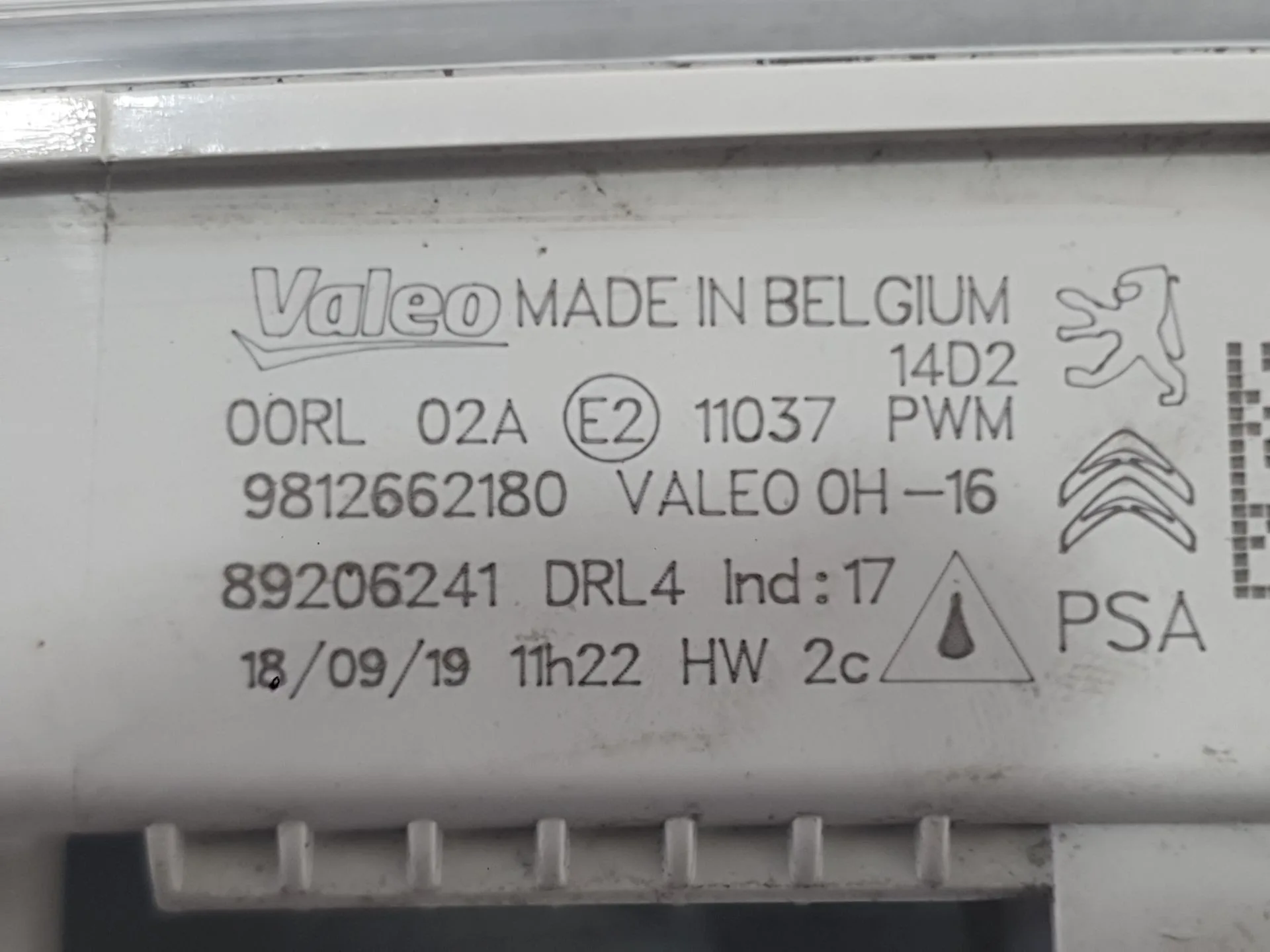 Piloto Delantero Izquierdo para Citroën C-Elysee (Dd_)