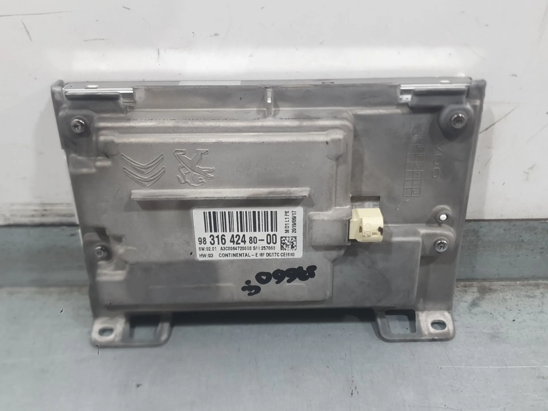 Sistema Navegacion Gps para Citroën C-Elysee (Dd_)