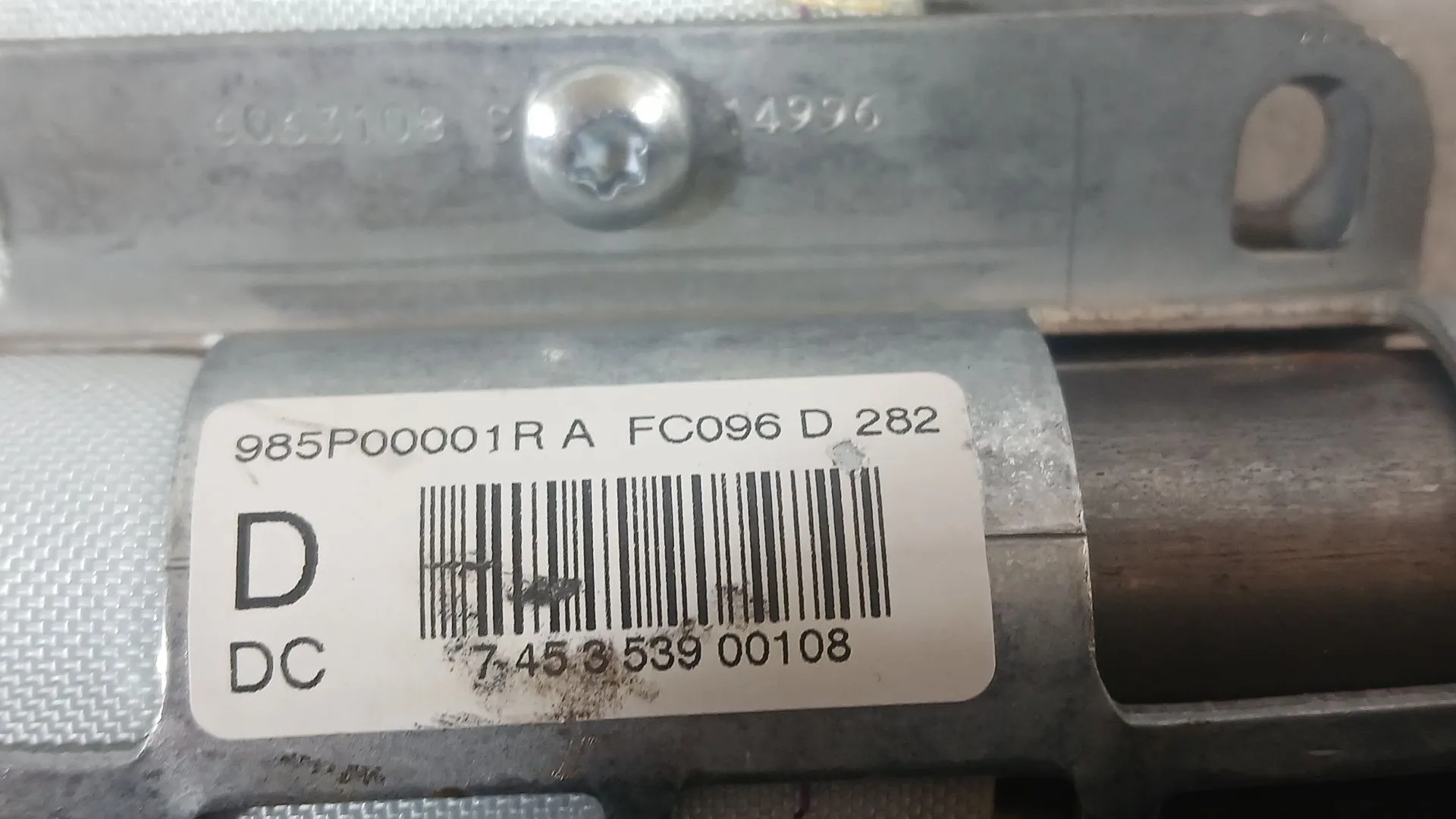 Airbag Cortina Delantero Derecho para Renault Laguna Iii (Bt0/1)