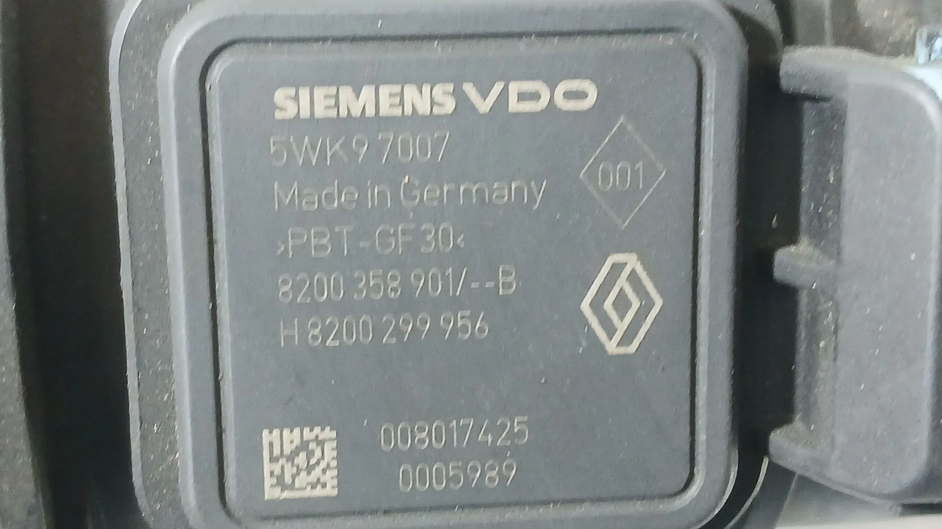 Caudalimetro para Renault Laguna Iii (Bt0/1)