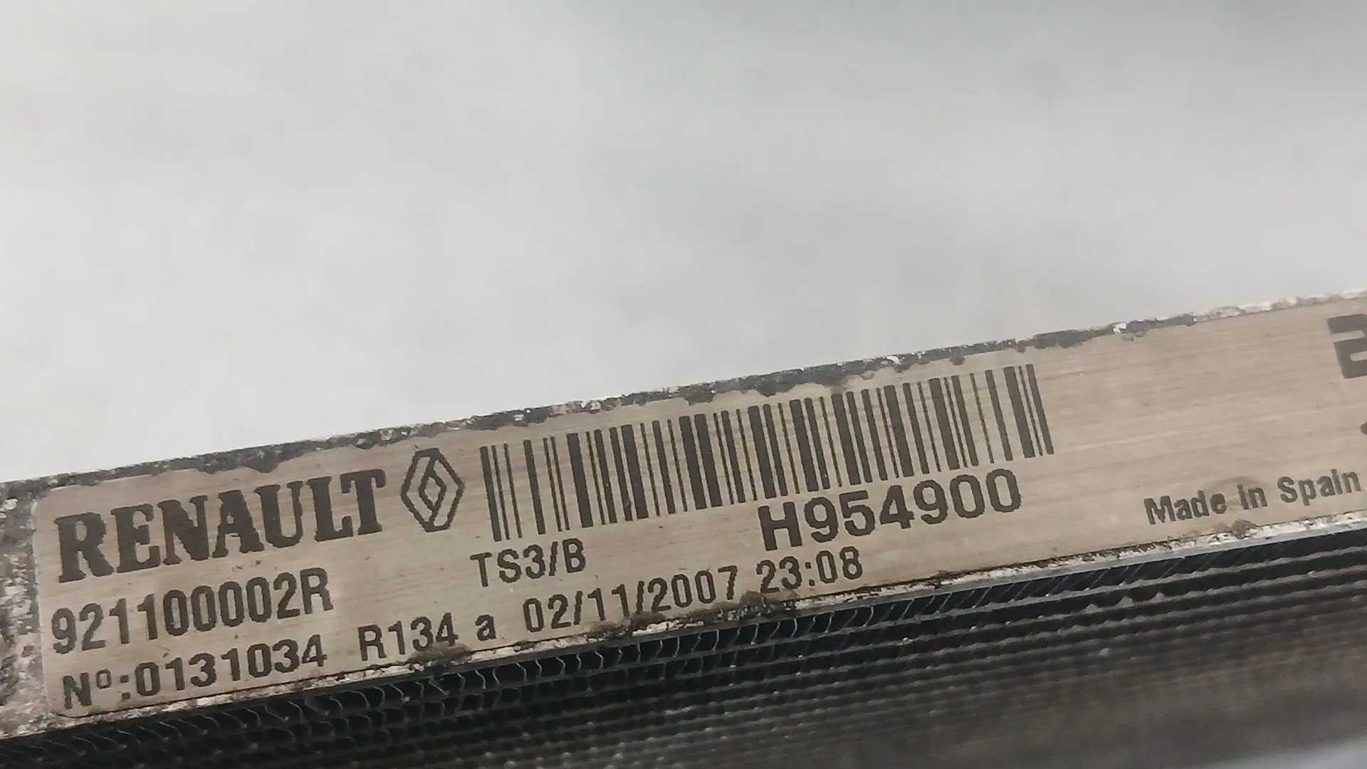 Condensador / Radiador Aire Acondicionado para Renault Laguna Iii (Bt0/1)
